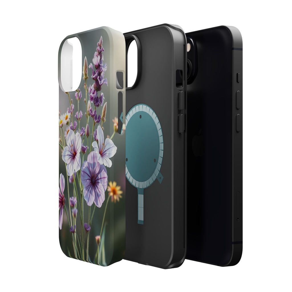 iPhone Wildflower Bunch Enchanted Art Slim Everyday Designer Case · iPhone Case