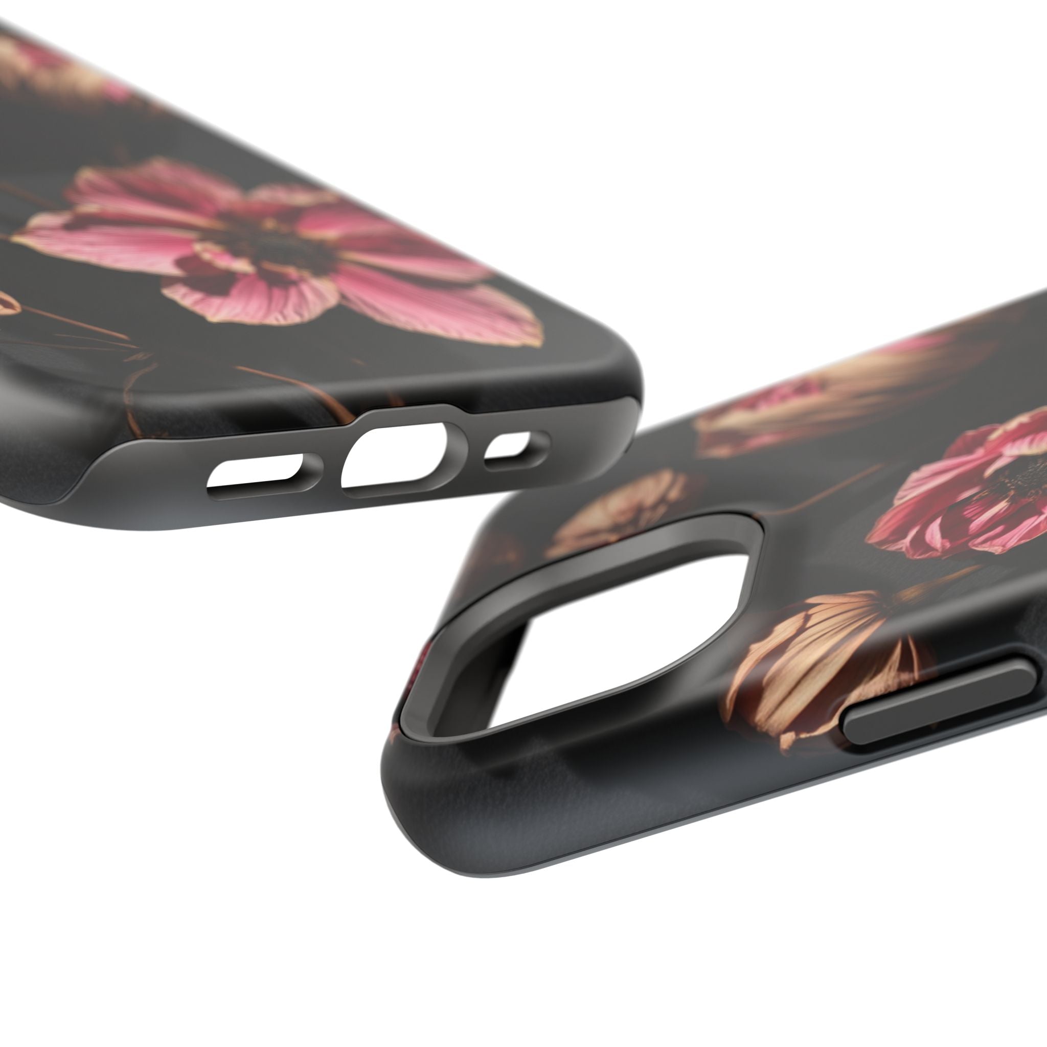 iPhone Dried Flower Flat Lay Electric Art Slim Snap Case · iPhone Case