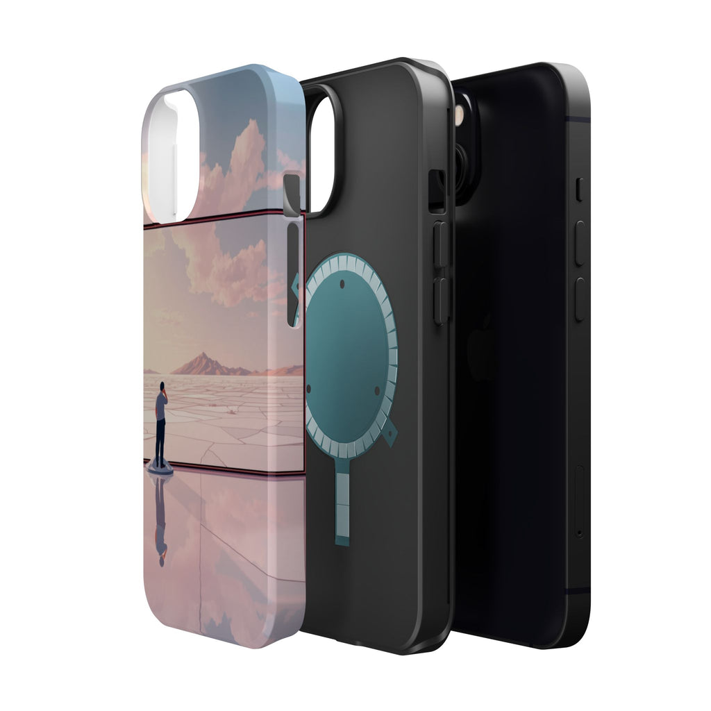 iPhone Salt Flat Mirror Stained Glass Slim Everyday Designer Case · iPhone Case