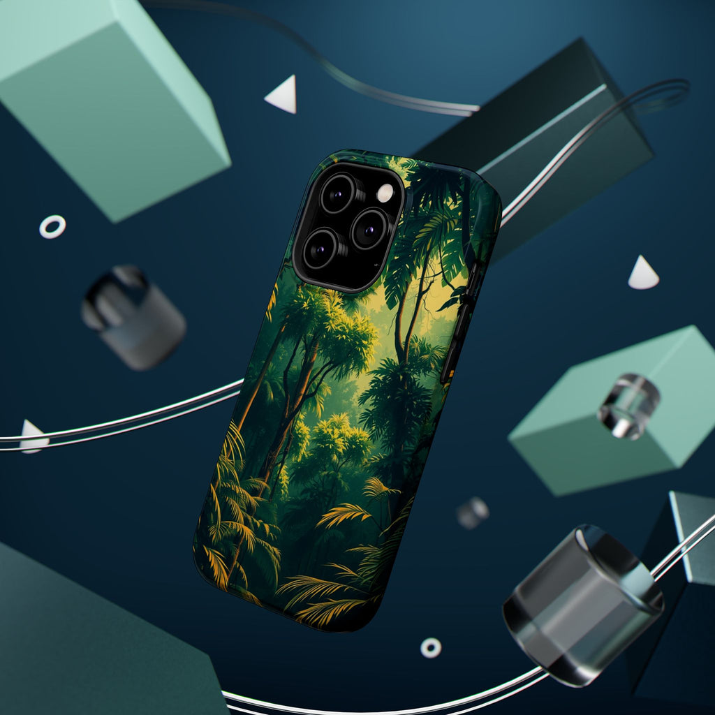 iPhone Rainforest Canopy Vintage Retro Poster Slim iPhone Everyday · iPhone Case