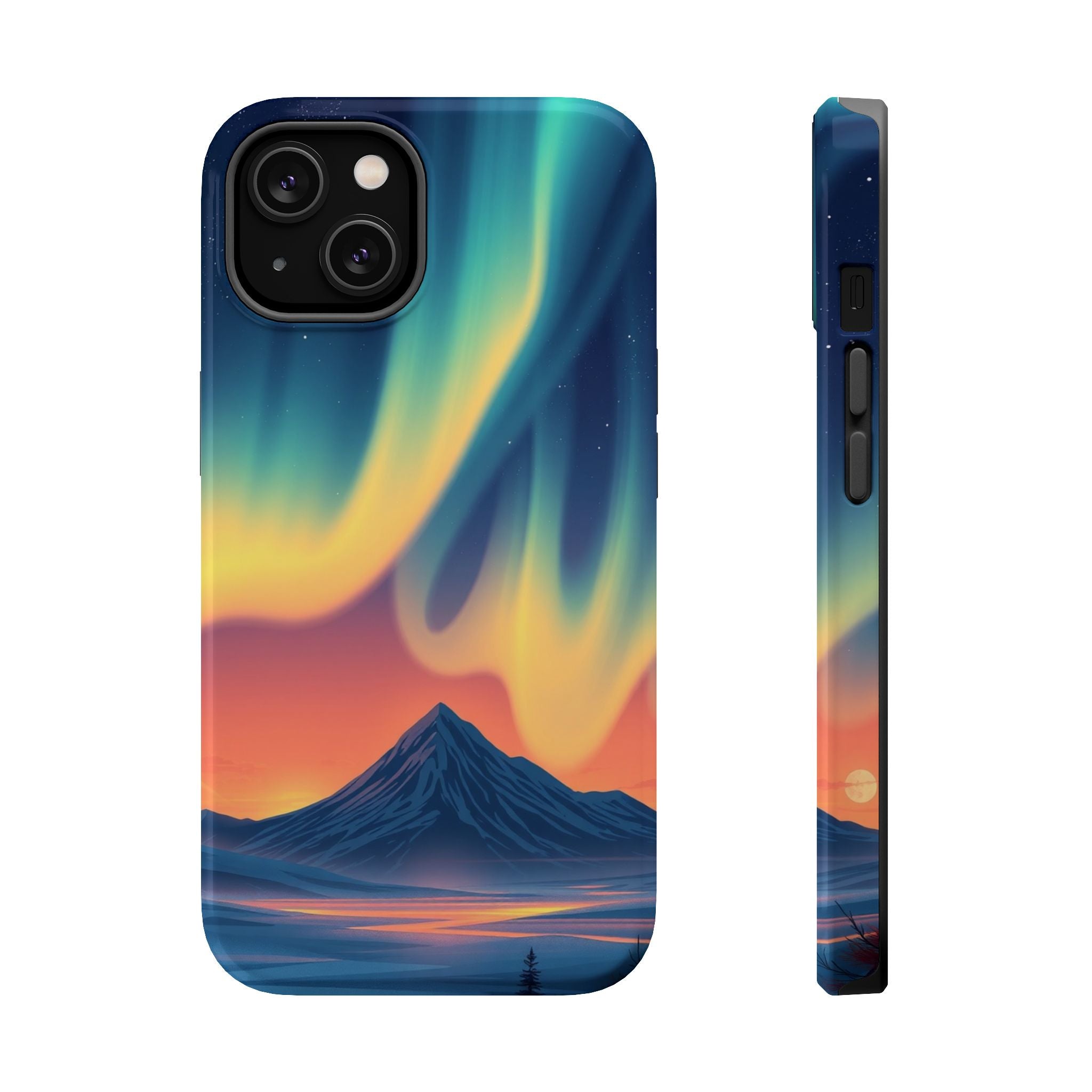 iPhone Northern Lights Dreamy Ethereal Slim Everyday Designer Case · iPhone Case