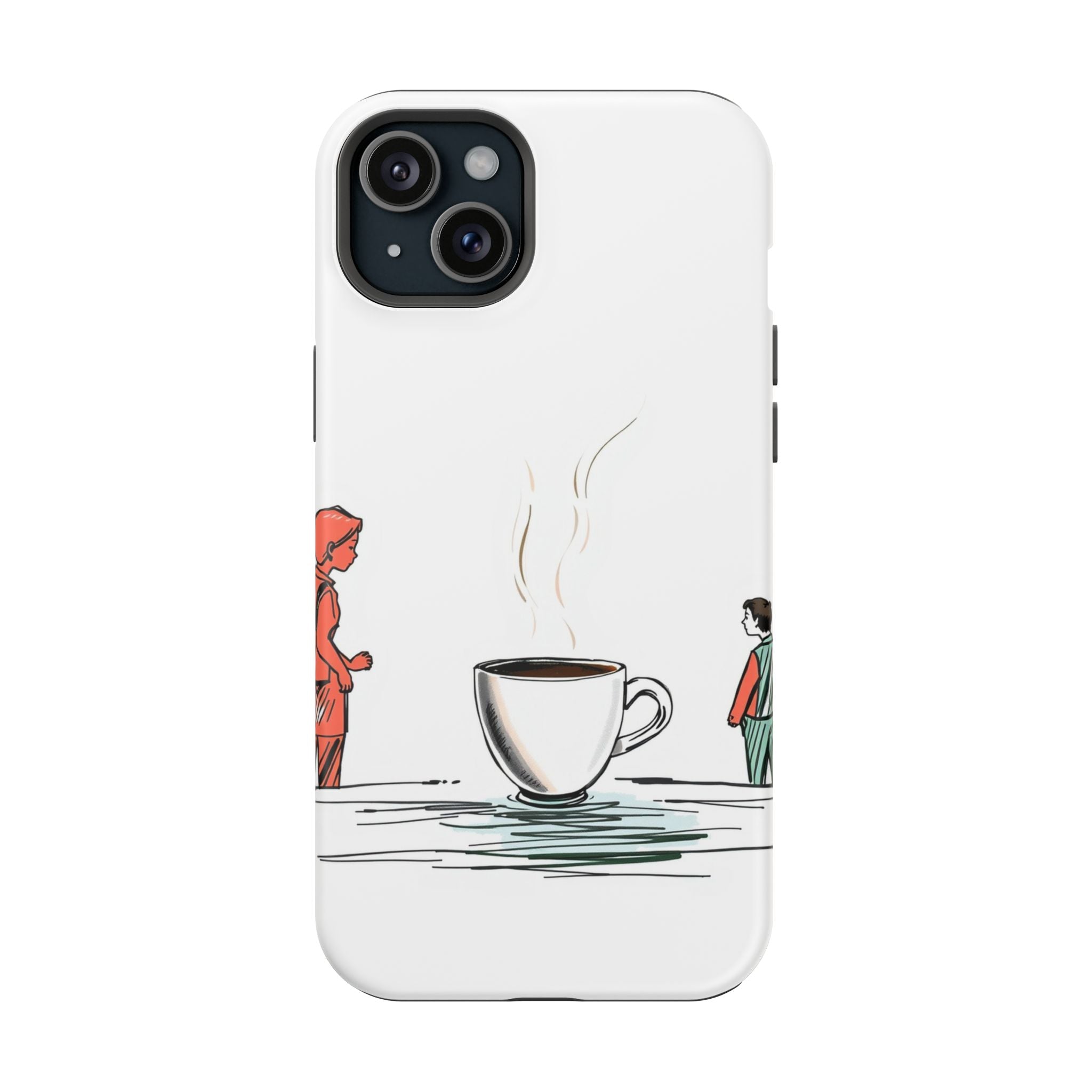 iPhone Coffee Before People Mystic Art Slim Everyday Designer Case · iPhone Case