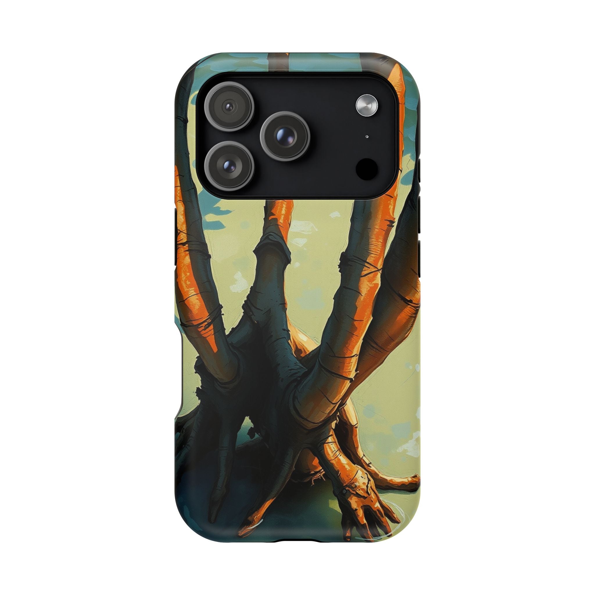 iPhone Mangrove Roots Mystic Art Bold Modern Everyday Snap Case · iPhone Case