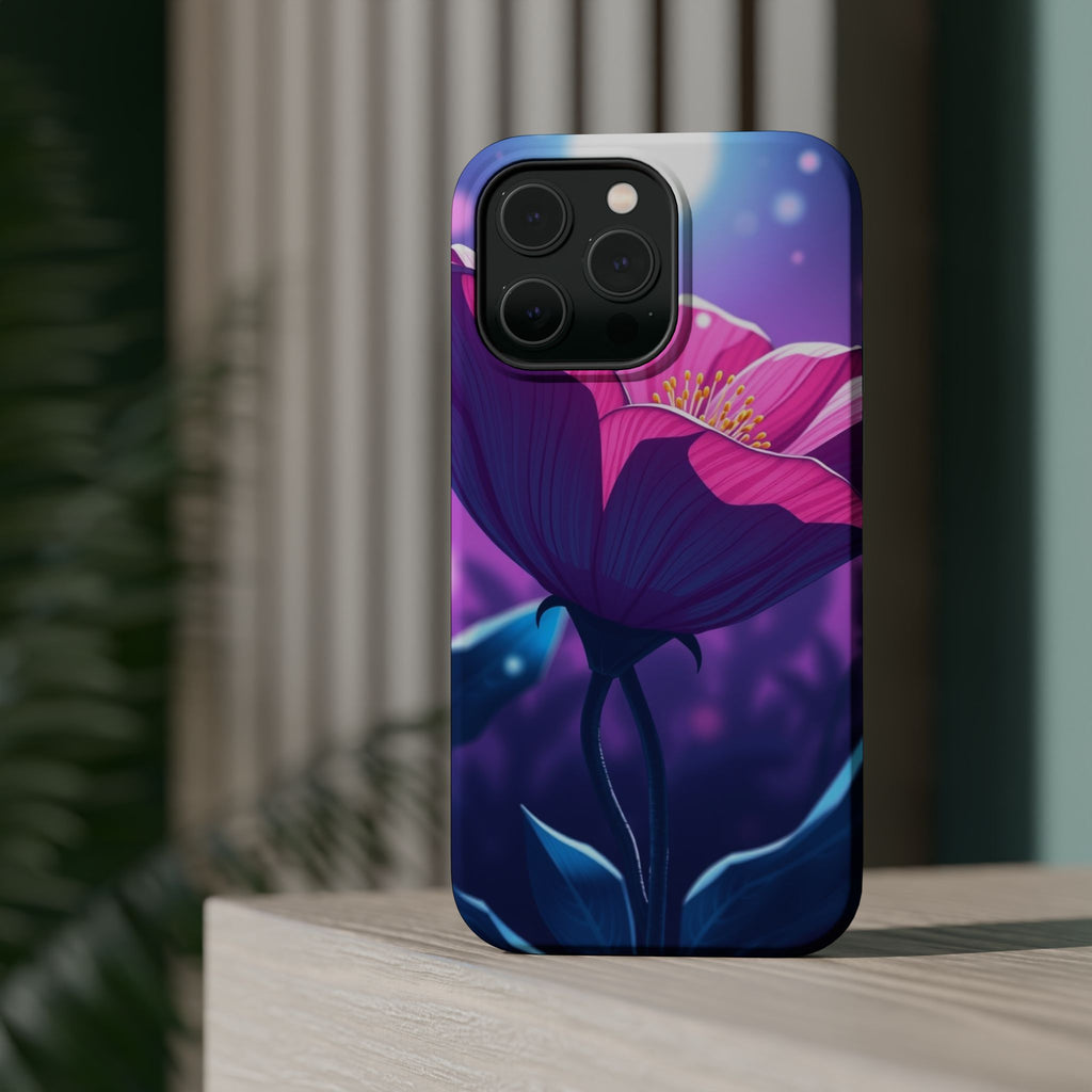 iPhone Night Bloomer Pastel Kawaii Bold Modern Everyday Snap Case · iPhone Case
