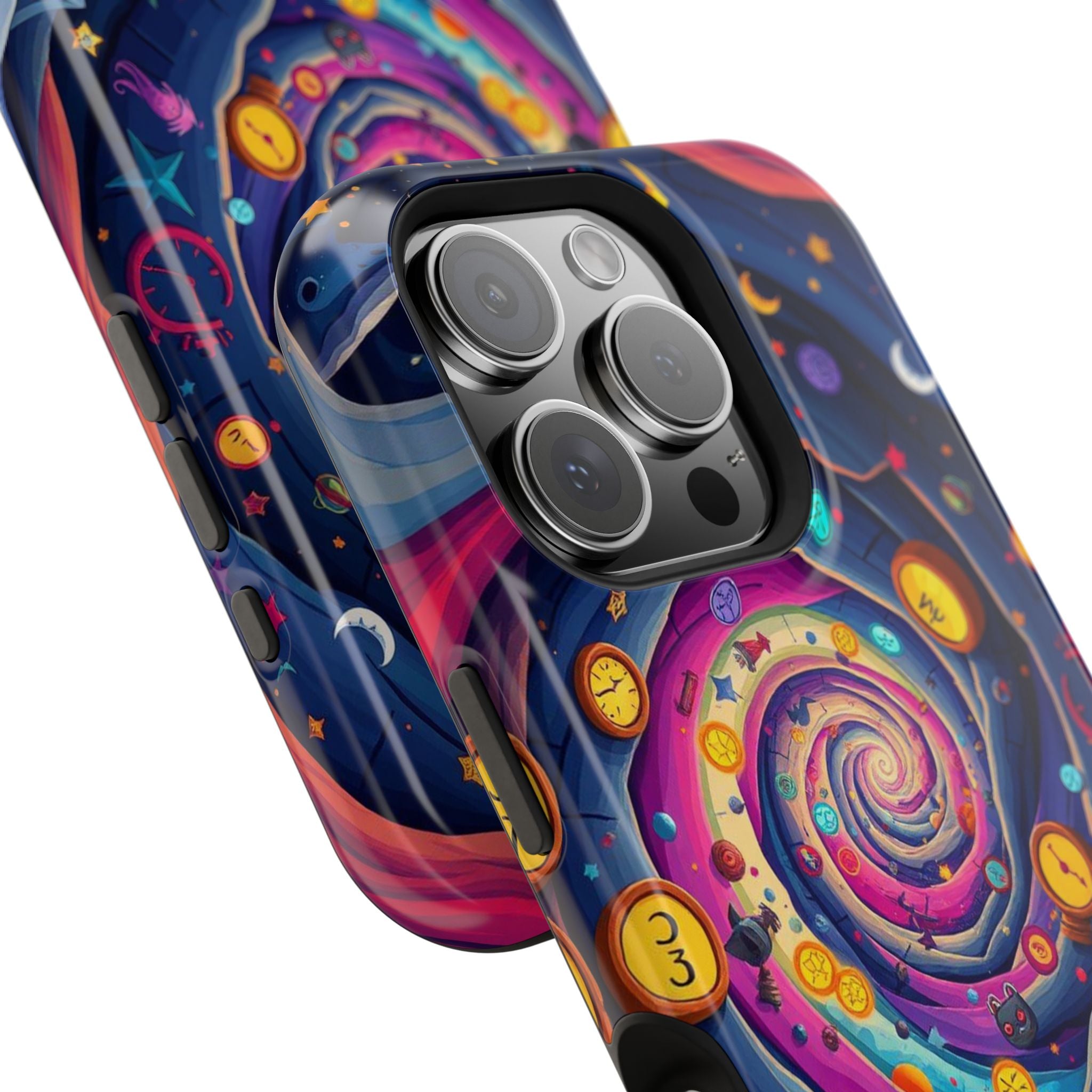iPhone Time Portal Swirl Kids Fun iPhone Phone Case Gift Clean Minimal · iPhone