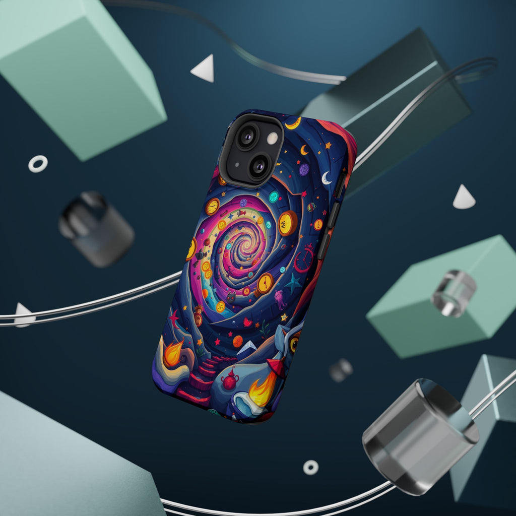 iPhone Time Portal Swirl Kids Fun iPhone Phone Case Gift Clean Minimal · iPhone