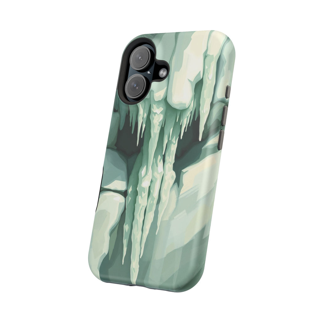 iPhone Earthy Icicle Formation Design Slim Everyday Designer Case · iPhone Case