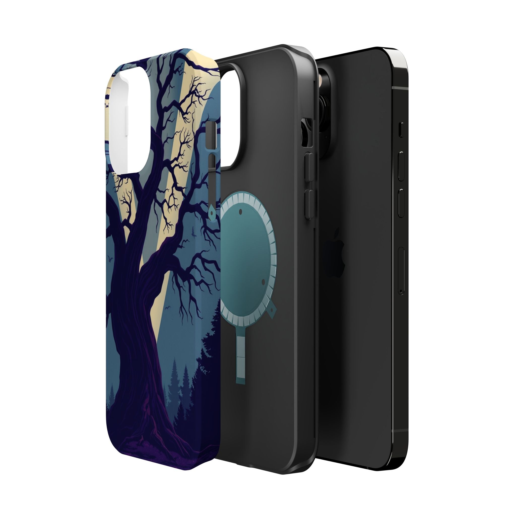 iPhone Twisted Tree Vintage Retro Poster Slim Everyday Designer Case · iPhone Ca