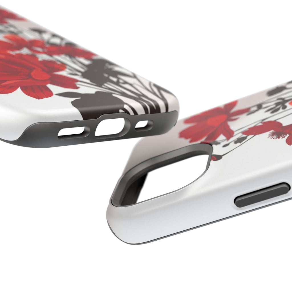 iPhone Floral Silhouette Cinematic Art Slim Snap Case · iPhone Case