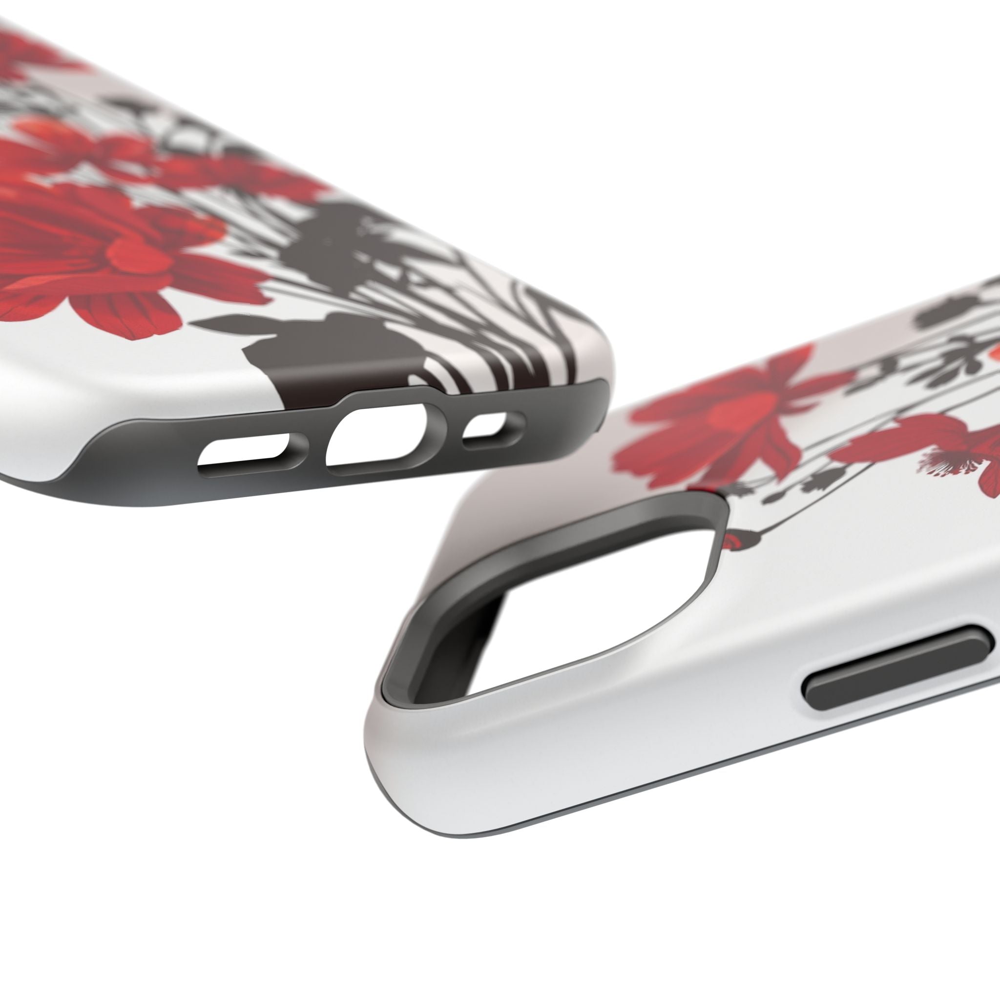 iPhone Floral Silhouette Cinematic Art Slim Snap Case · iPhone Case