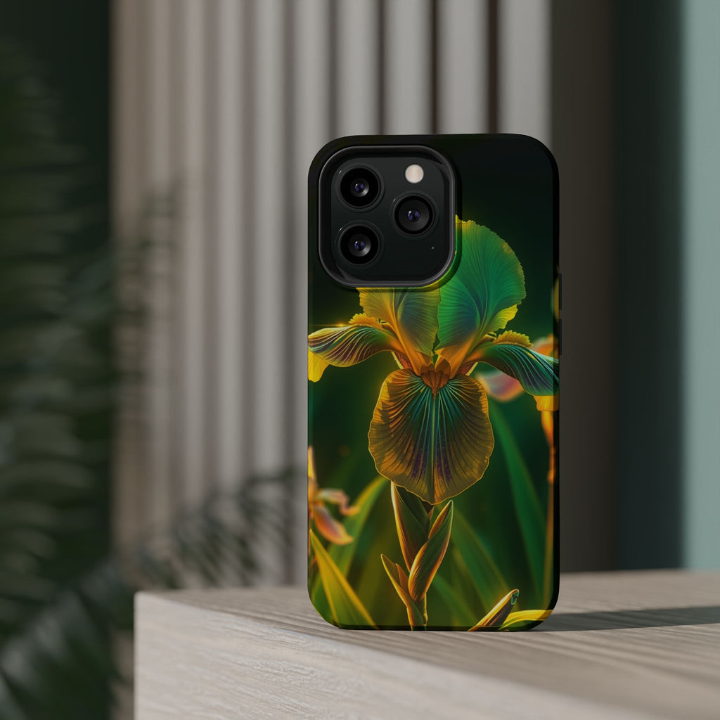 iPhone Iris Garden Bold Art Slim Everyday Designer Case · iPhone Case Quiet Mood