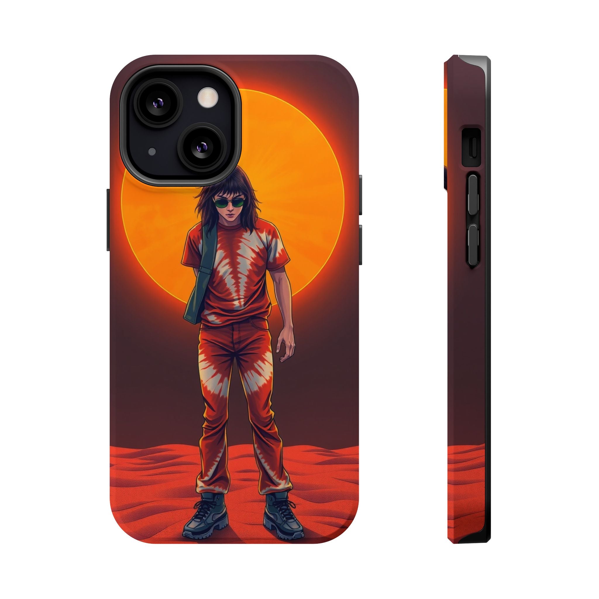 iPhone Tie-Dye 60s Enchanted Art Bold Modern Everyday Snap Case · iPhone Case