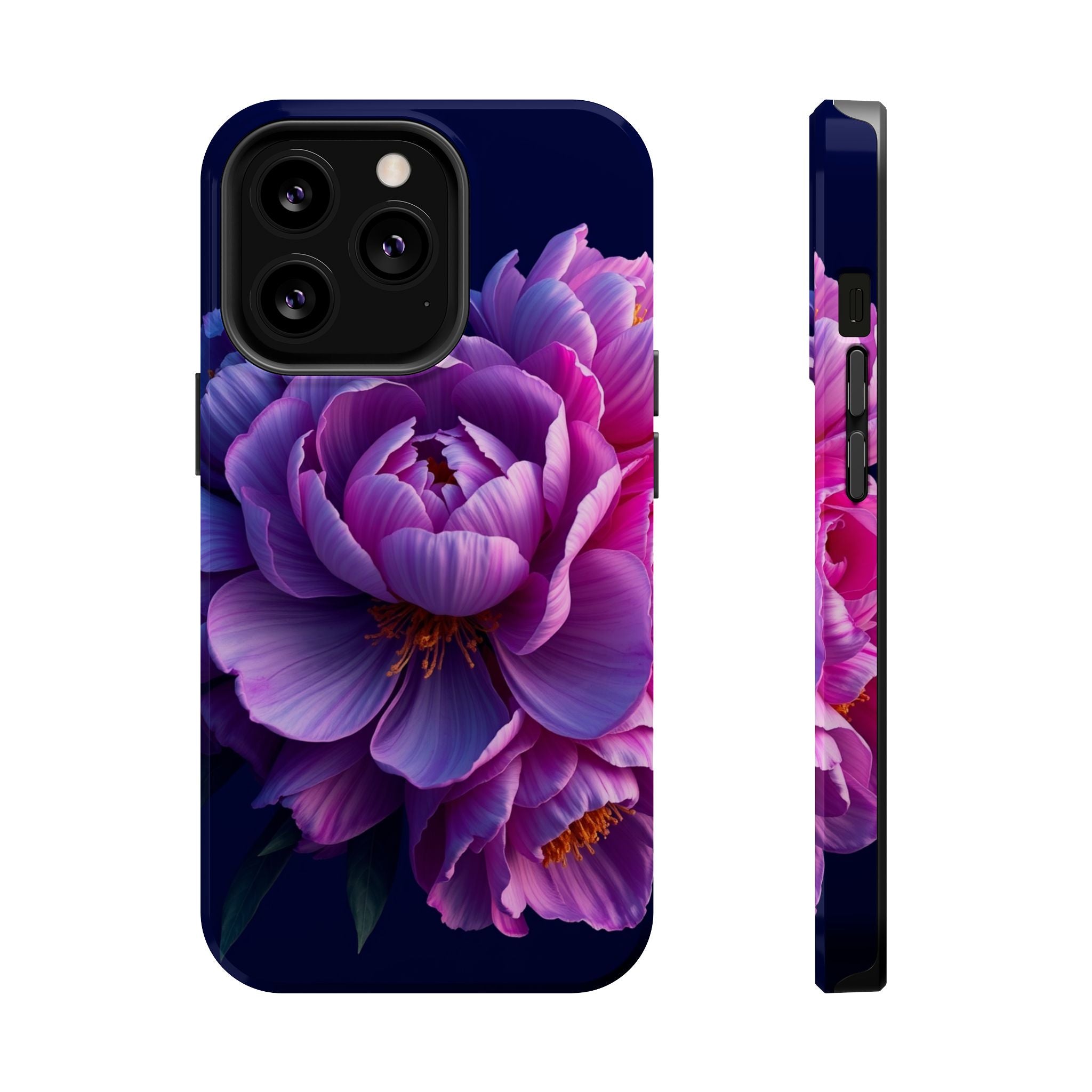 iPhone Peony Bouquet 3D Digital Slim Everyday Designer Case · iPhone Case