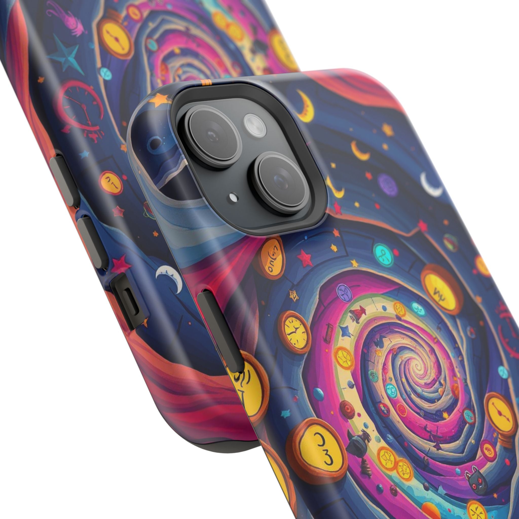 iPhone Time Portal Swirl Kids Fun iPhone Phone Case Gift Clean Minimal · iPhone