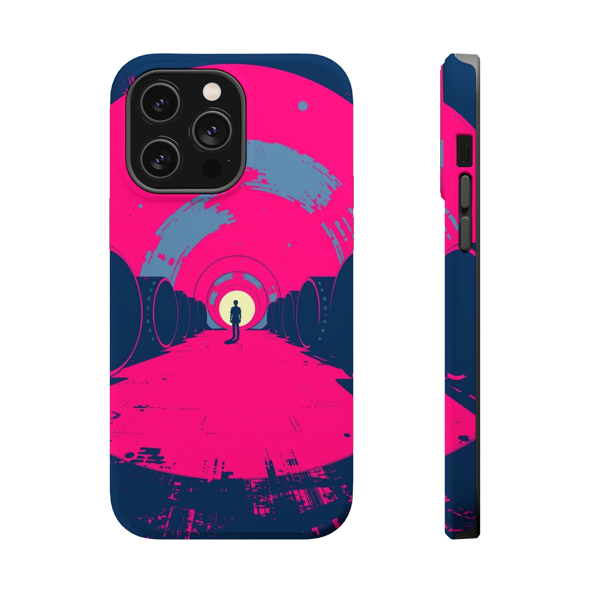 iPhone 1960s Mod Circles Bold Art Bold Modern Everyday Snap Case · iPhone Case