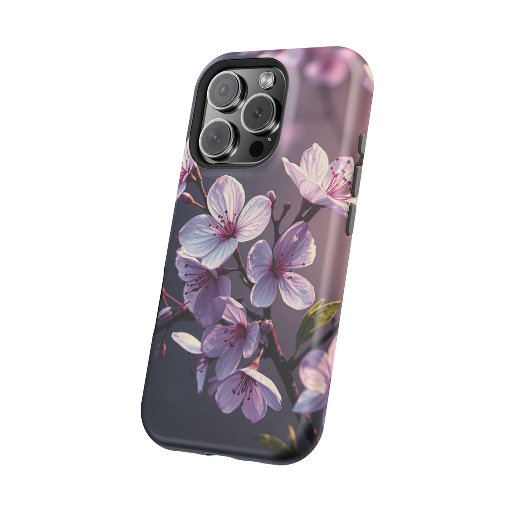 iPhone Cherry Blossom Enchanted Art Artistic Everyday Cas Slim Snap Case · iPhon