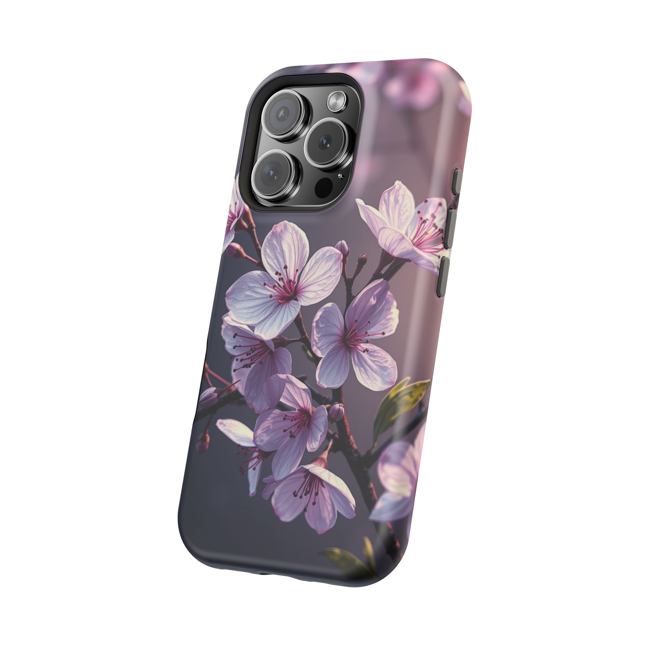 iPhone Cherry Blossom Enchanted Art Artistic Everyday Cas Slim Snap Case · iPhon