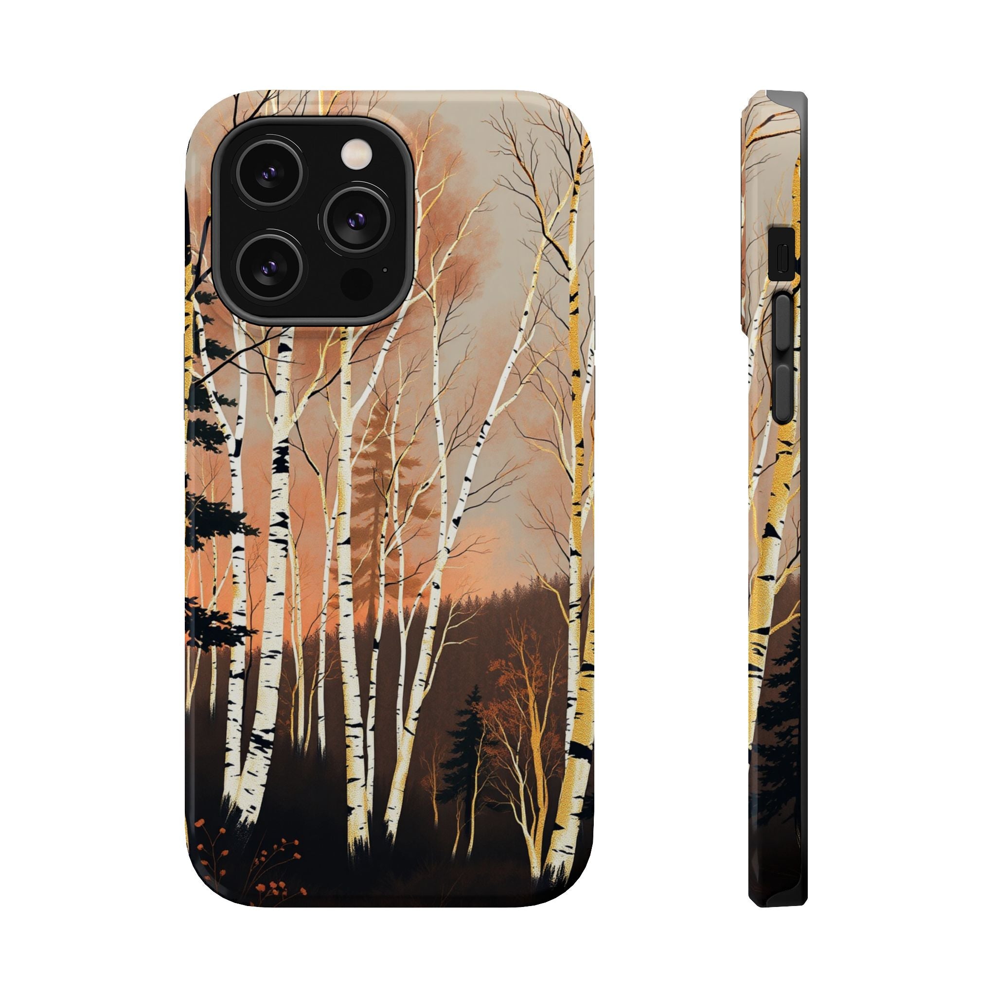 iPhone Birch Grove Mystic Art 14 Bold Modern Everyday Snap Case · iPhone Case