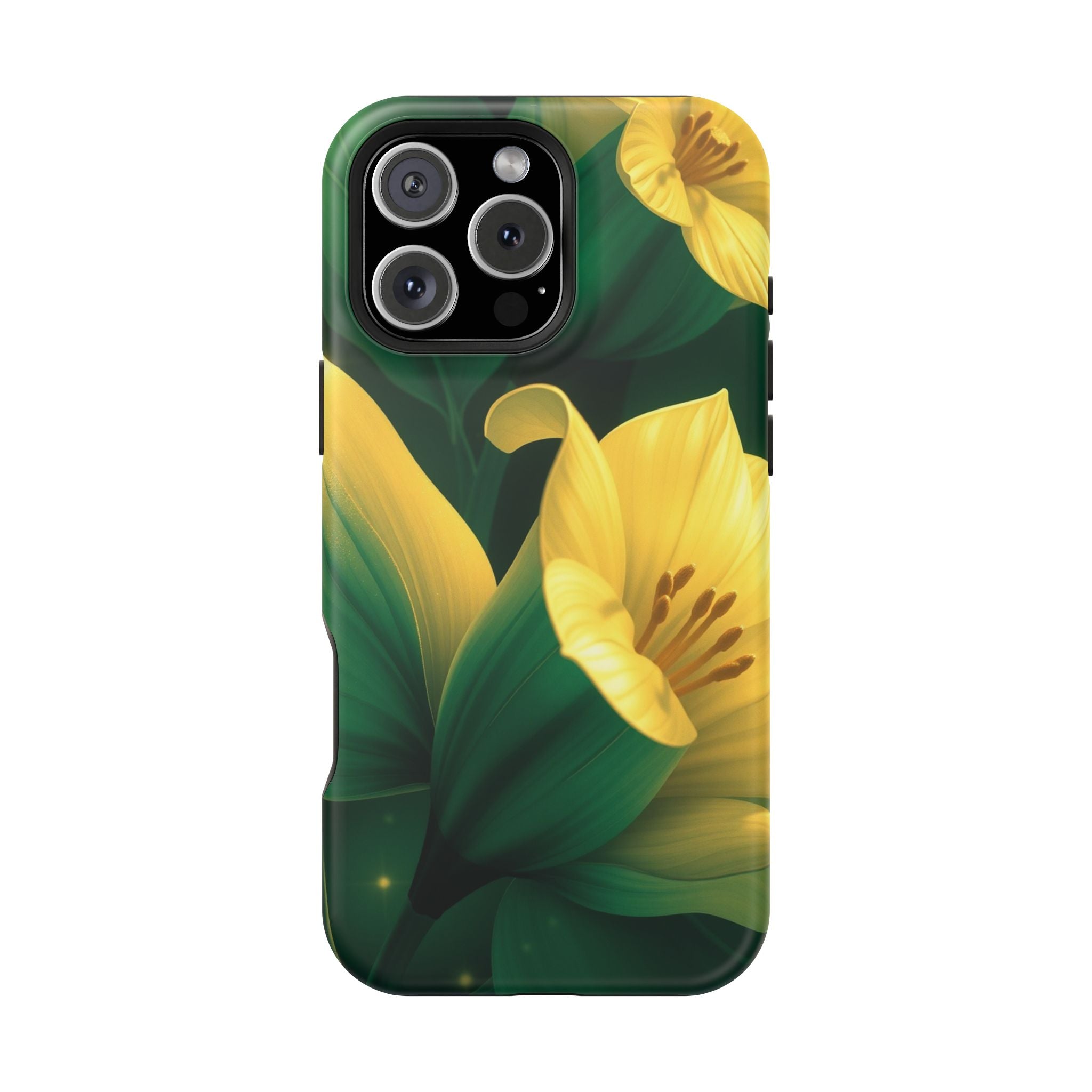 iPhone Night Bloomer Gold Foil Luxury Slim Everyday Designer Case · iPhone Case