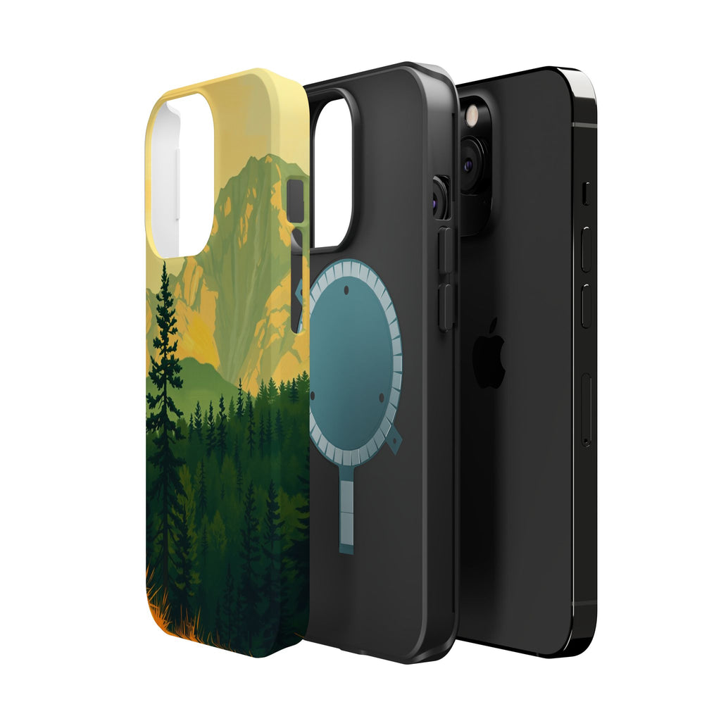 iPhone Pine Ridge Oil Painting Impressionist Slim iPhone Everyday · iPhone Case