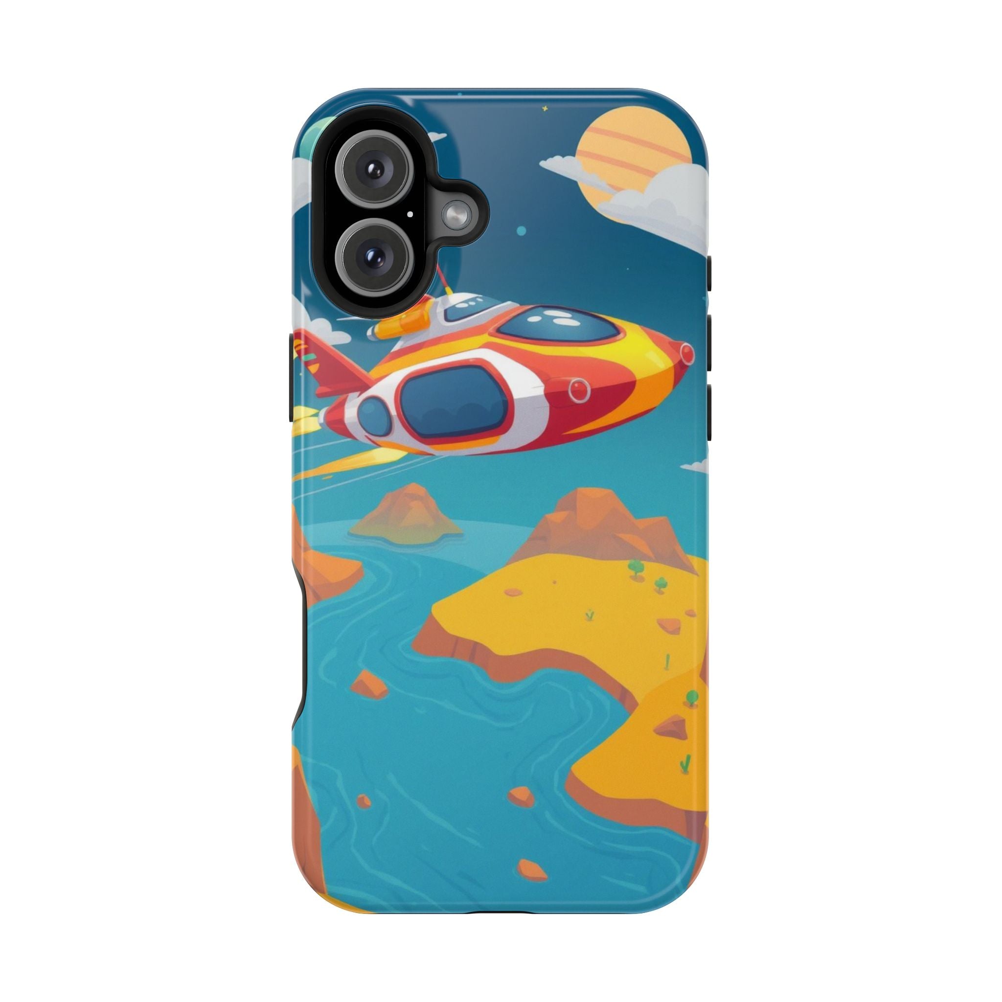 iPhone Hovercraft Glide Kids Fun Clean iPhone Phone Case Gift Minimal · iPhone C