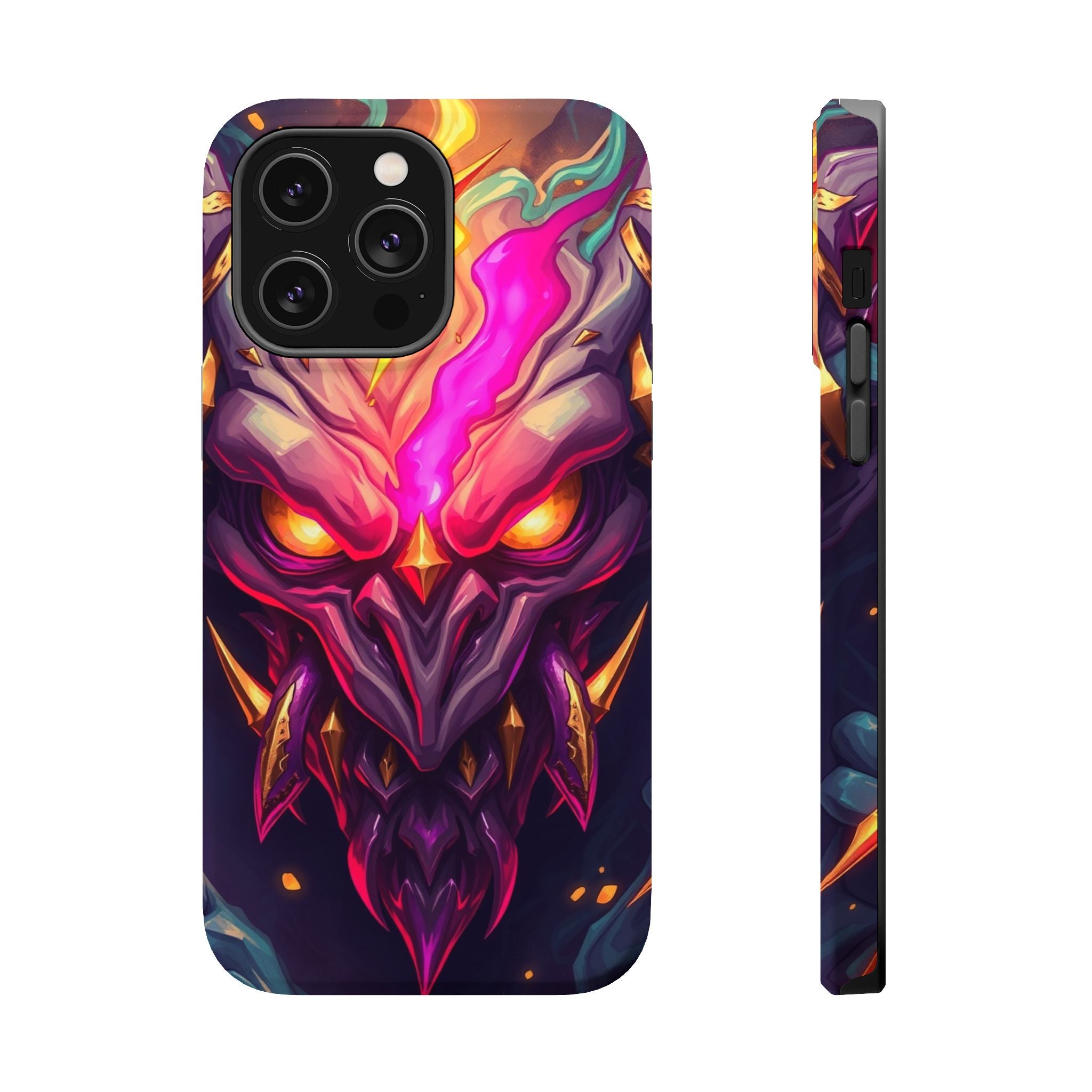 iPhone Chaos Goblin Energy Gold Foil Luxury Slim Everyday Designer Case · iPhone
