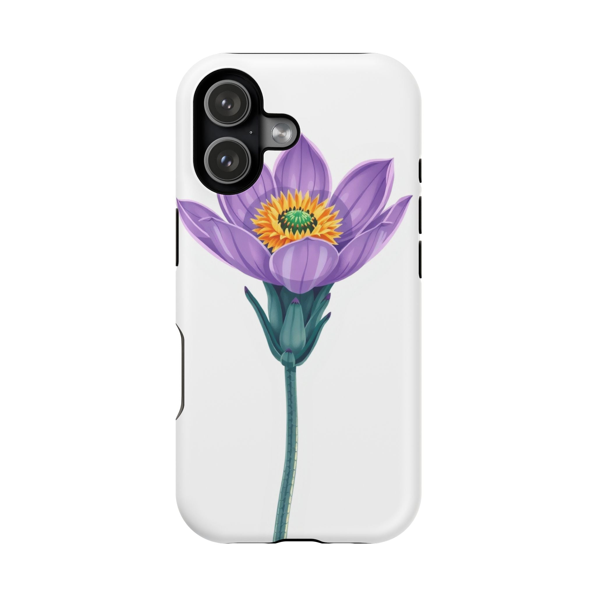iPhone Indigo And Violet Desert Flower Slim Everyday Designer Case · iPhone Case