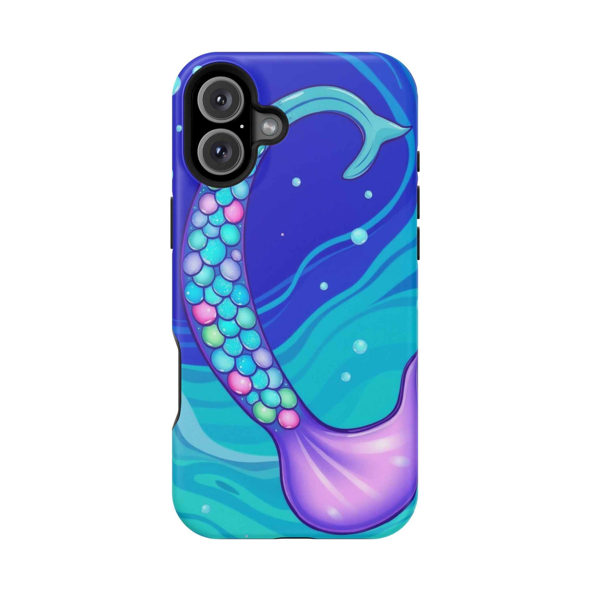 iPhone Mermaid Tail Swirl Kids Fun iPhone Phone Case Gift Artistic · iPhone Case