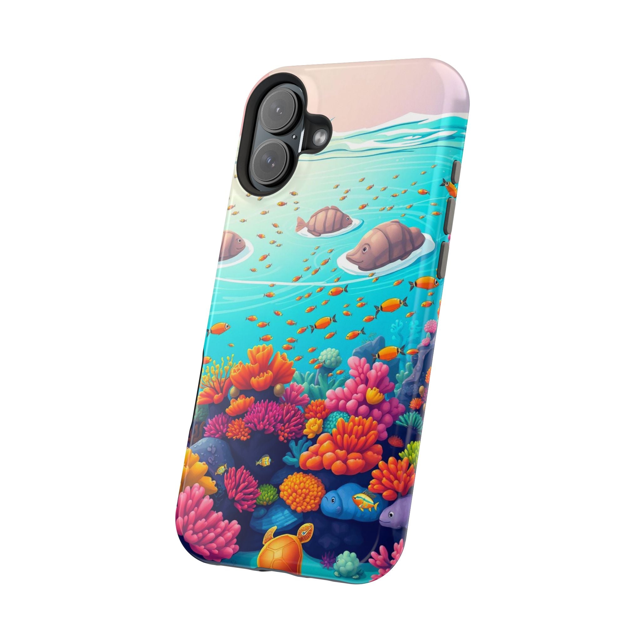 iPhone Coral Reef Panorama Kids Fun Phone Case Gift Slim Snap Case · iPhone Case