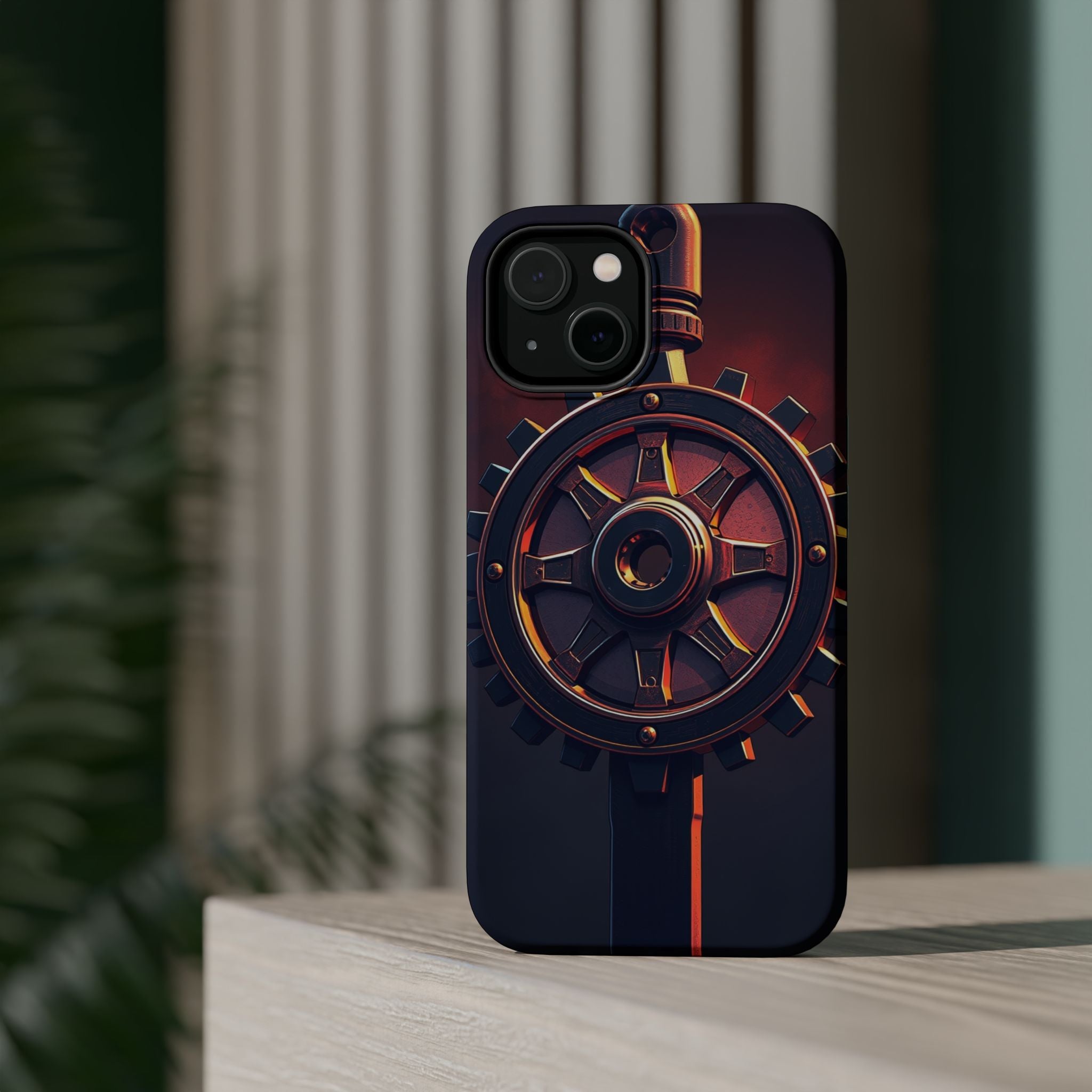 iPhone Rotary Electric Art Phone Bold Modern Everyday Snap Case · iPhone Case