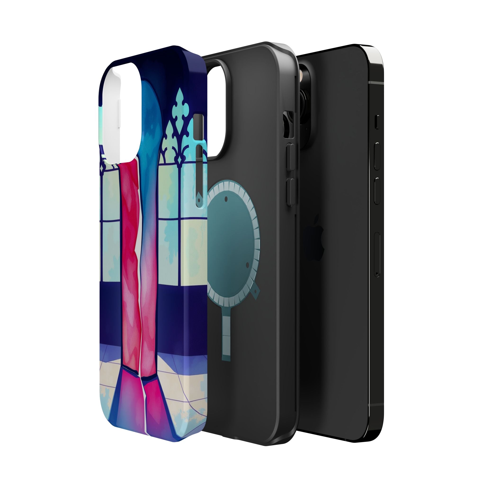 iPhone Stained Glass Break Electric Art Slim Everyday iPhone Designer · iPhone C