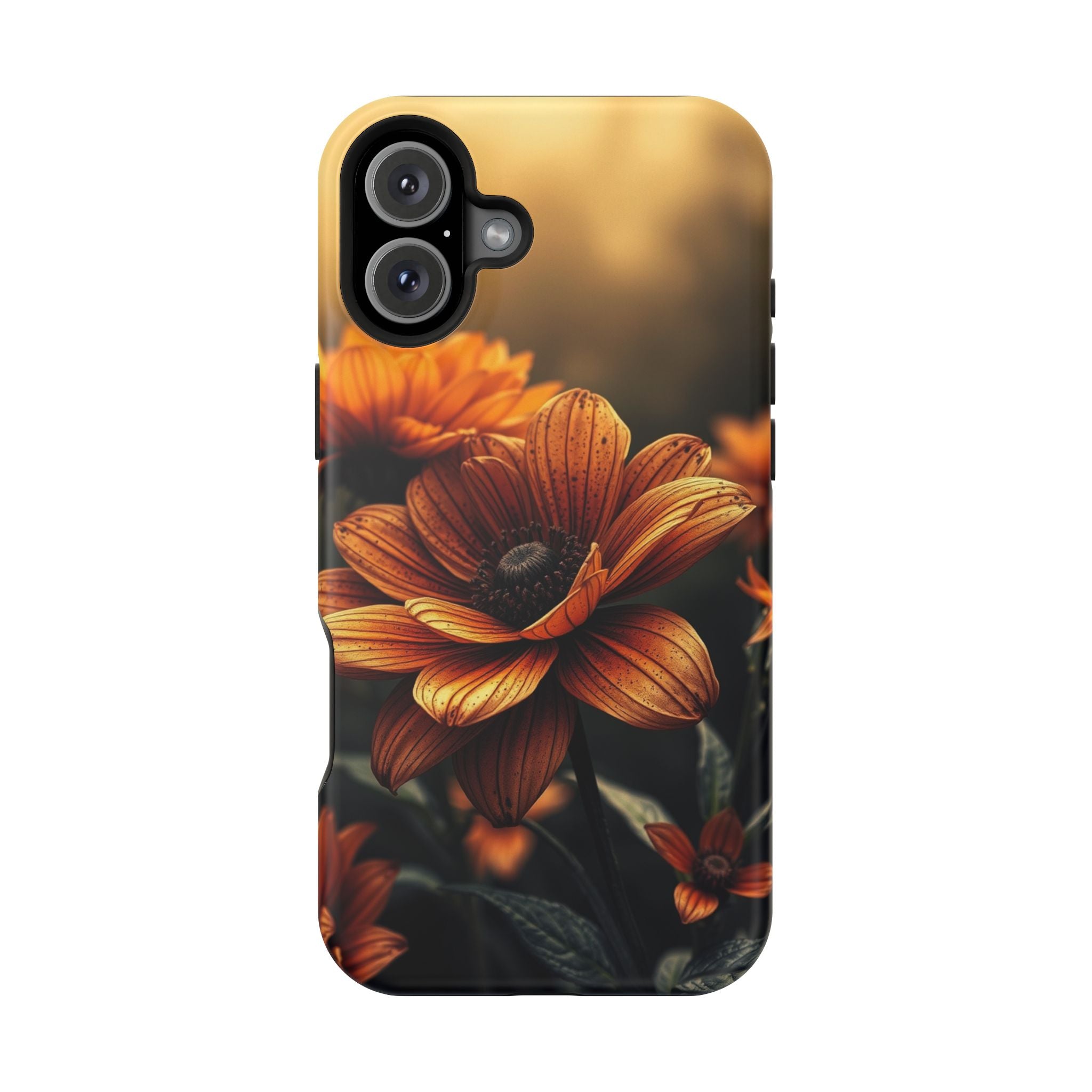 iPhone Radiant Floral Ombre Design Bold Modern Everyday Snap Case · iPhone Case