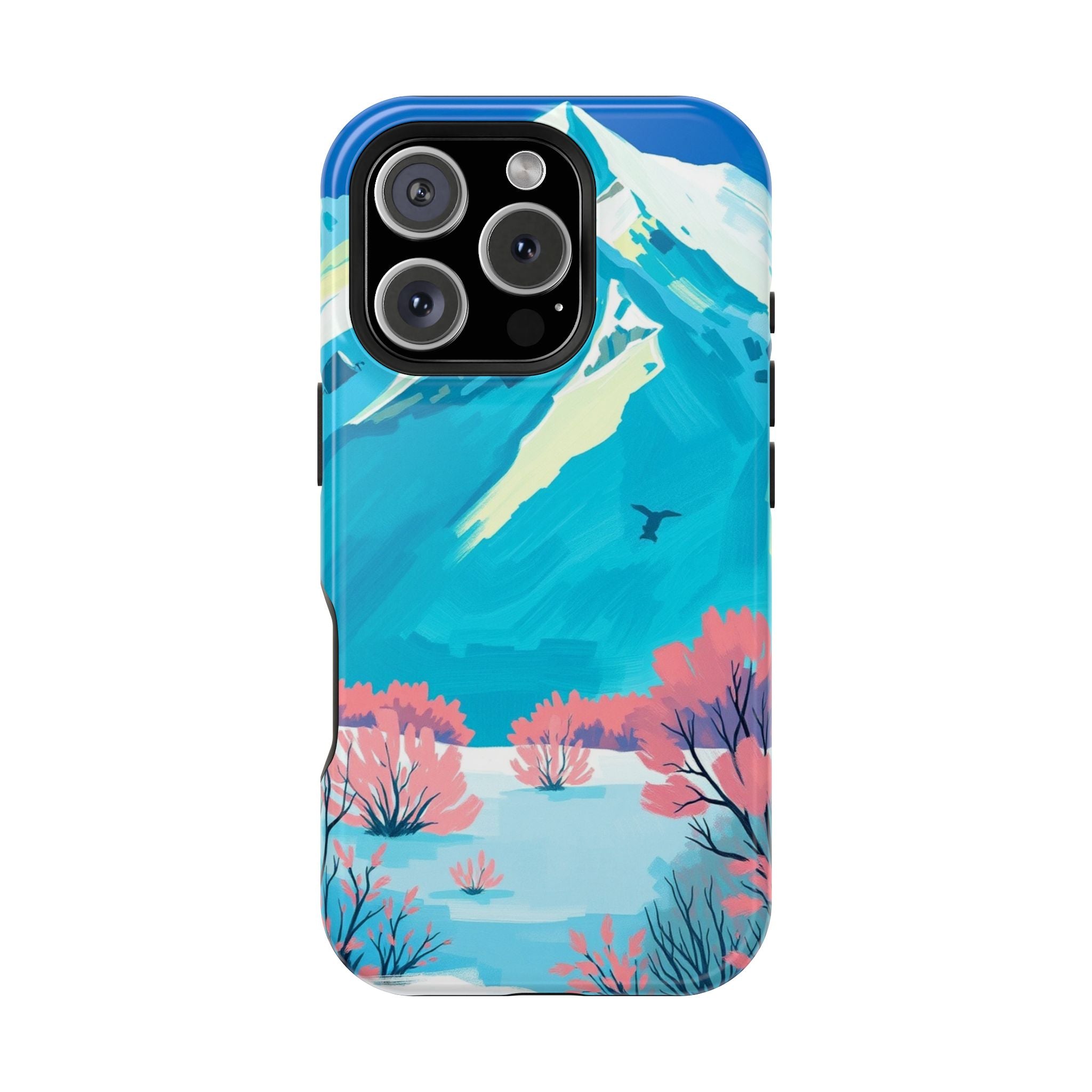 iPhone Snow Field Electric Art Slim Everyday Designer Case · iPhone Case