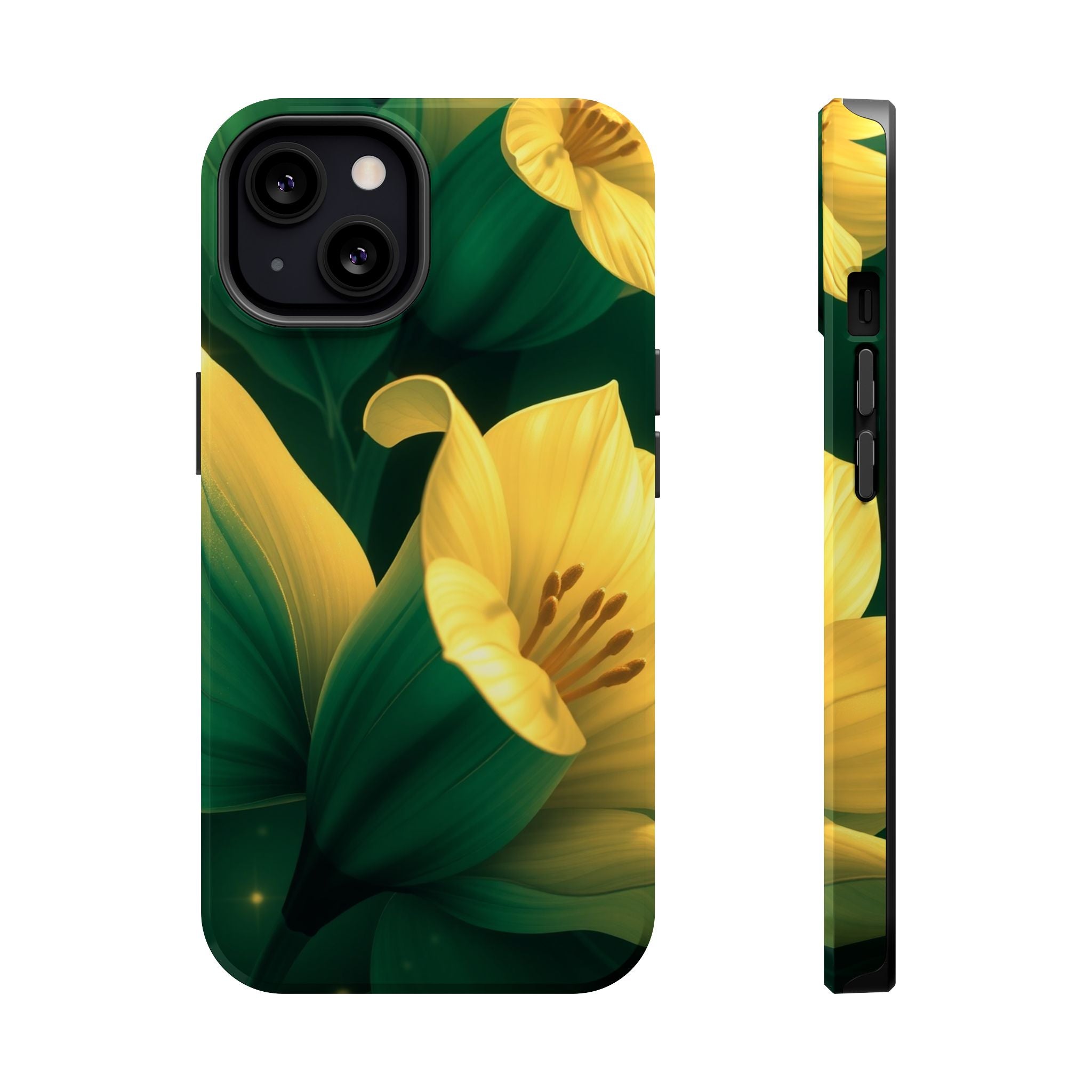 iPhone Night Bloomer Gold Foil Luxury Slim Everyday Designer Case · iPhone Case