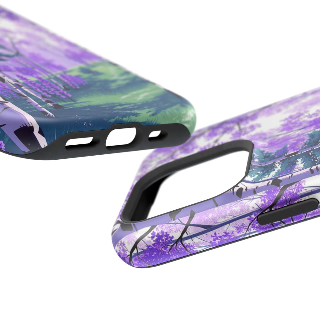 iPhone Birch Grove Electric Art Slim Everyday Designer Case · iPhone Case