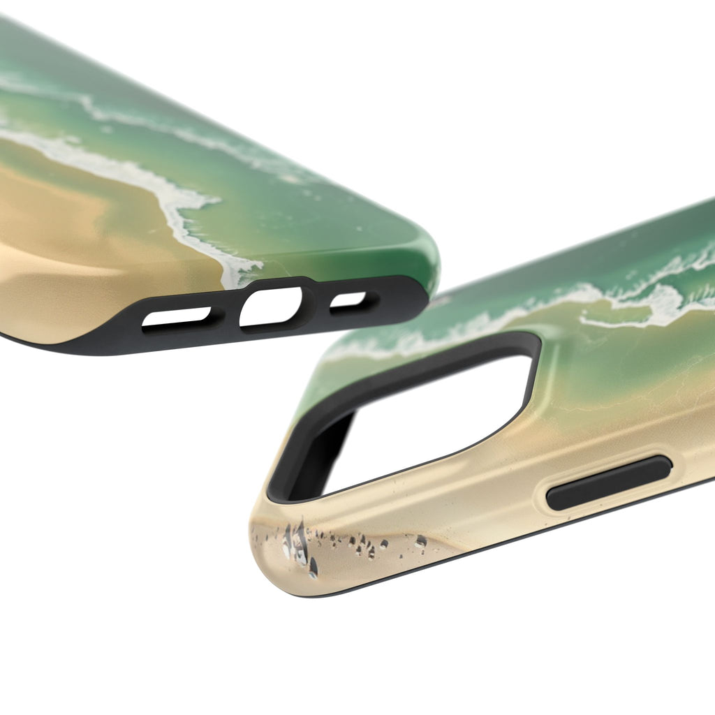 iPhone Shoreline Aerial Bold Art Bold Modern Everyday Snap Case · iPhone Case
