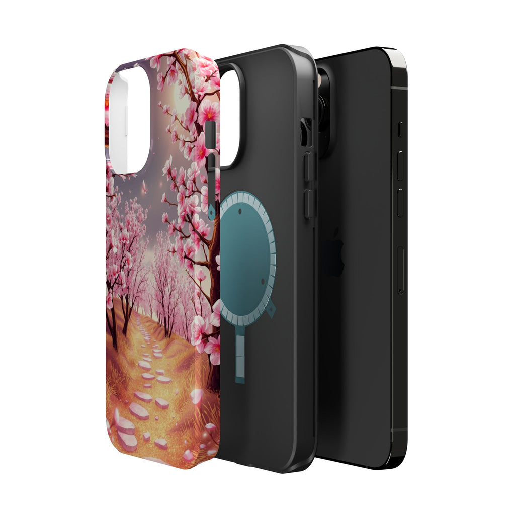 iPhone Dreamy Blossom Trail Design 14 Slim Everyday Designer Case · iPhone Case