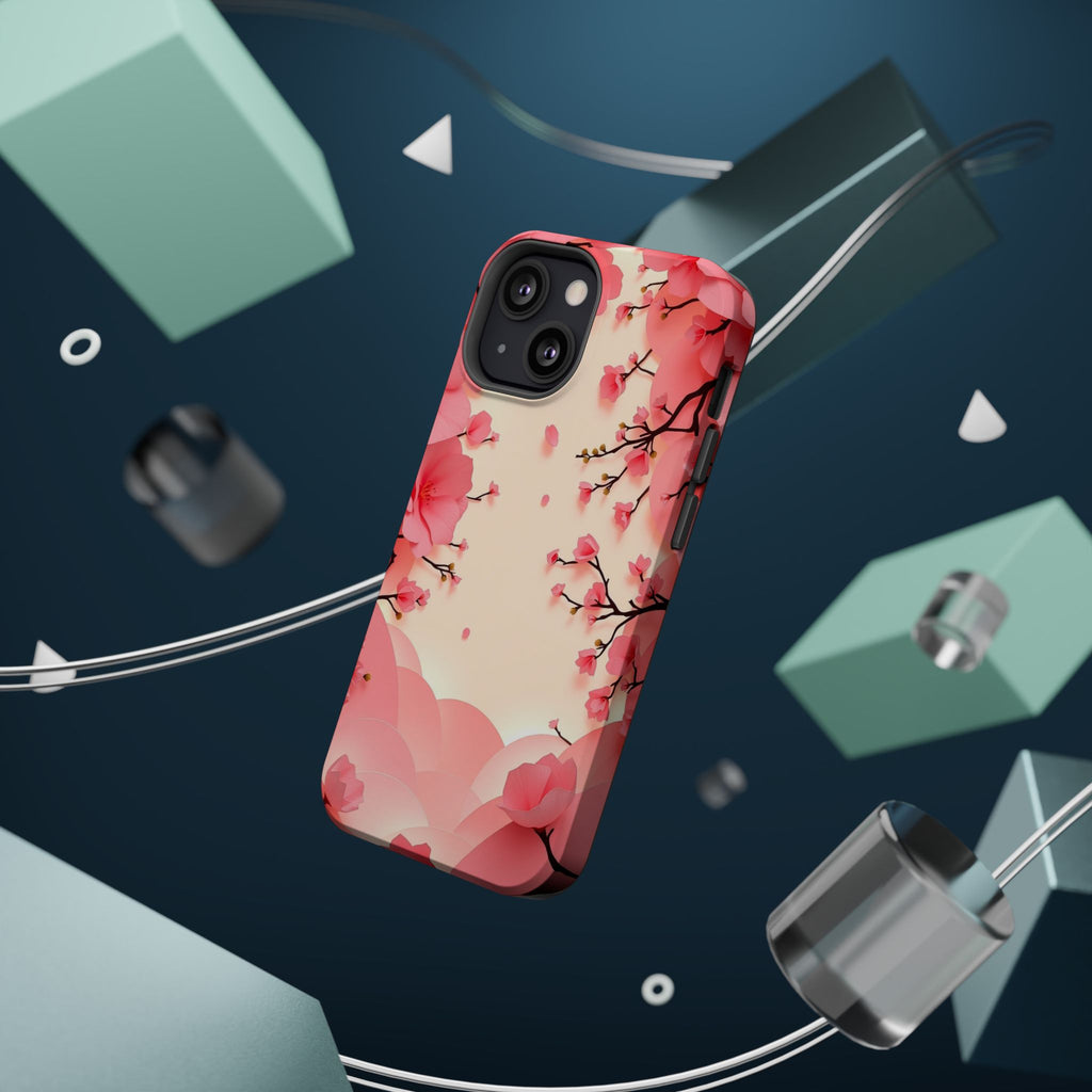 iPhone Petal Storm Electric Art 12 Bold Modern Everyday Snap Case · iPhone Case