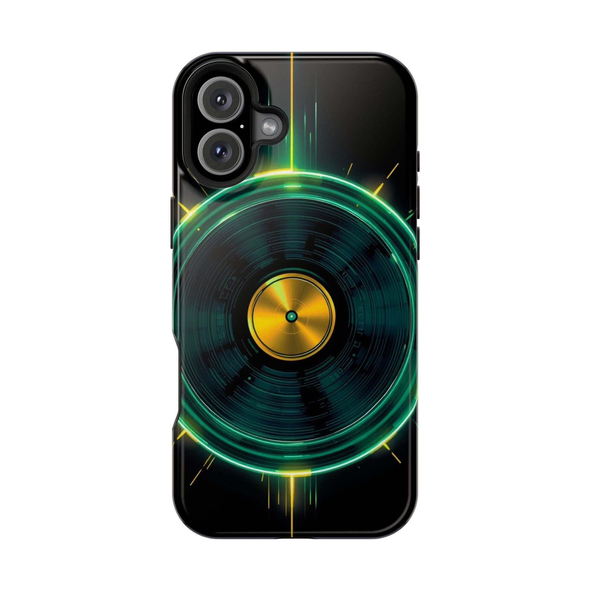 iPhone Dreamy Record Vinyl Spin Design Slim Everyday Designer Case · iPhone Case