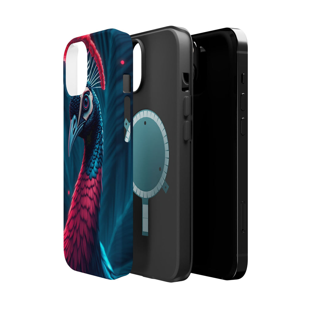 iPhone Nouveau Peacock Electric Art Slim Everyday Designer Case · iPhone Case