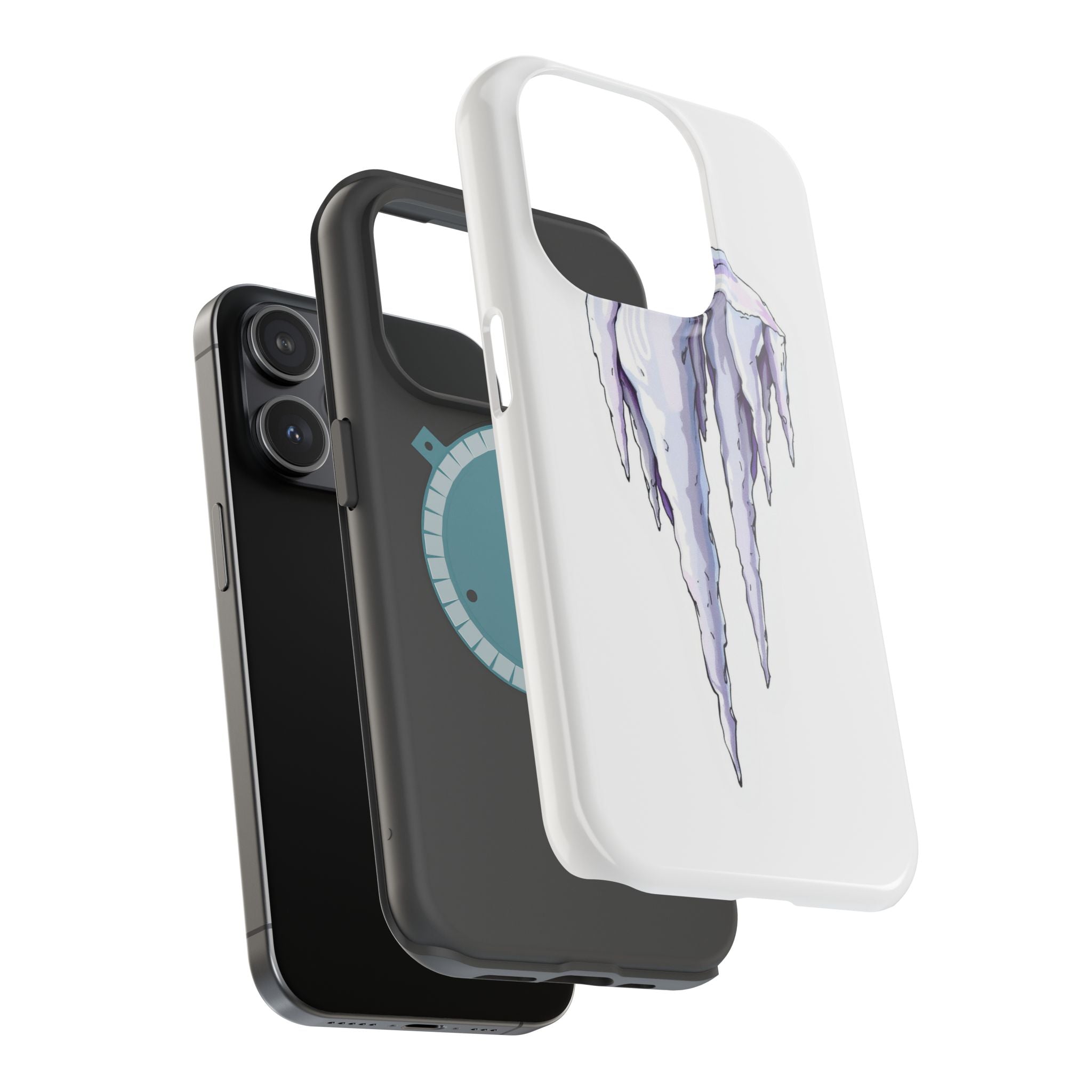 iPhone Lavender And Pearl Icicle Formation Slim iPhone Everyday · iPhone Case