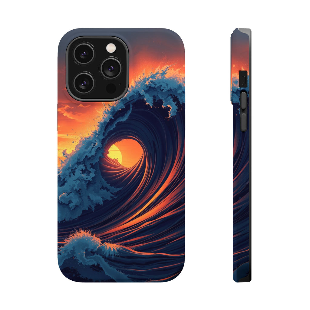 iPhone Radiant Sound Wave Design Bold Modern Everyday Snap Case · iPhone Case