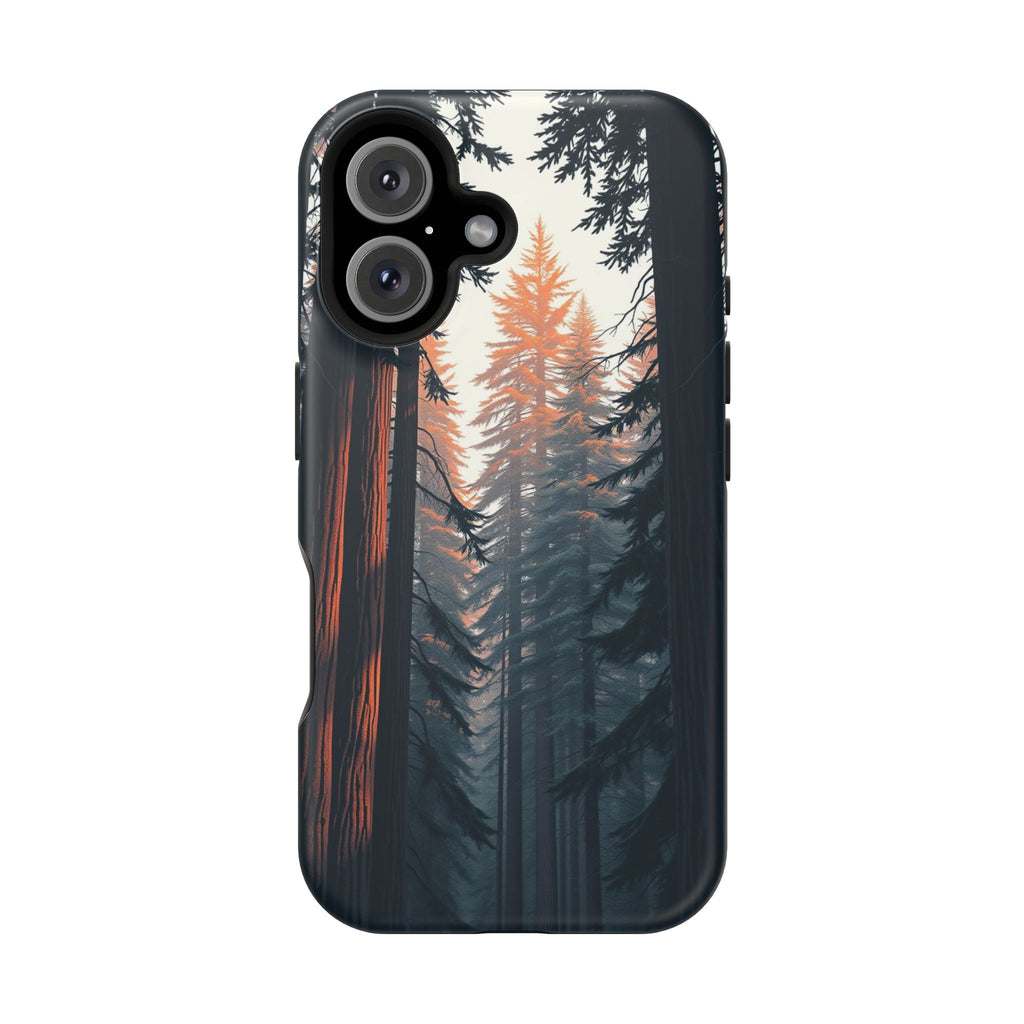 iPhone Redwood Forest Bold Art 18 Bold Modern Everyday Snap Case · iPhone Case