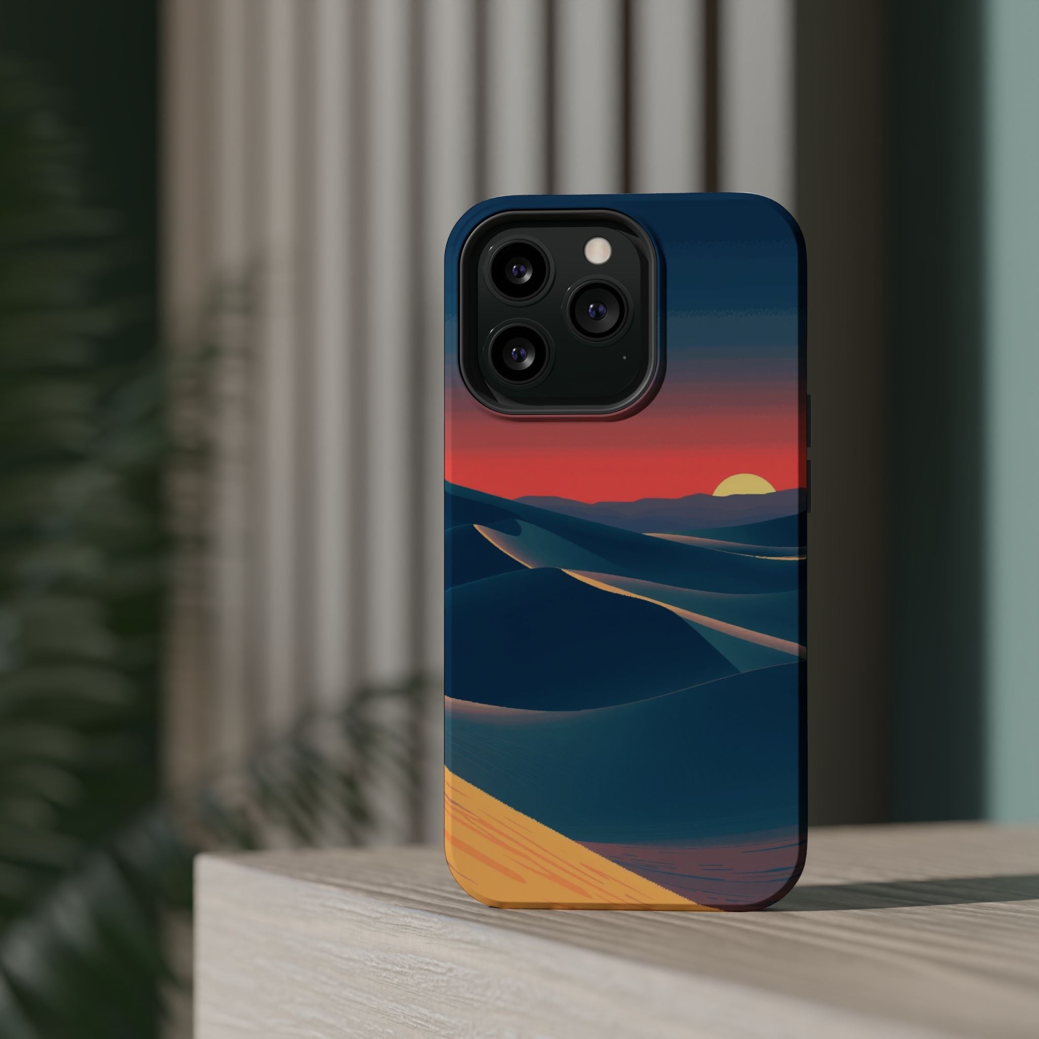 iPhone Sand Dunes at Dusk Bold Art 13 Slim Everyday Designer Case · iPhone Case