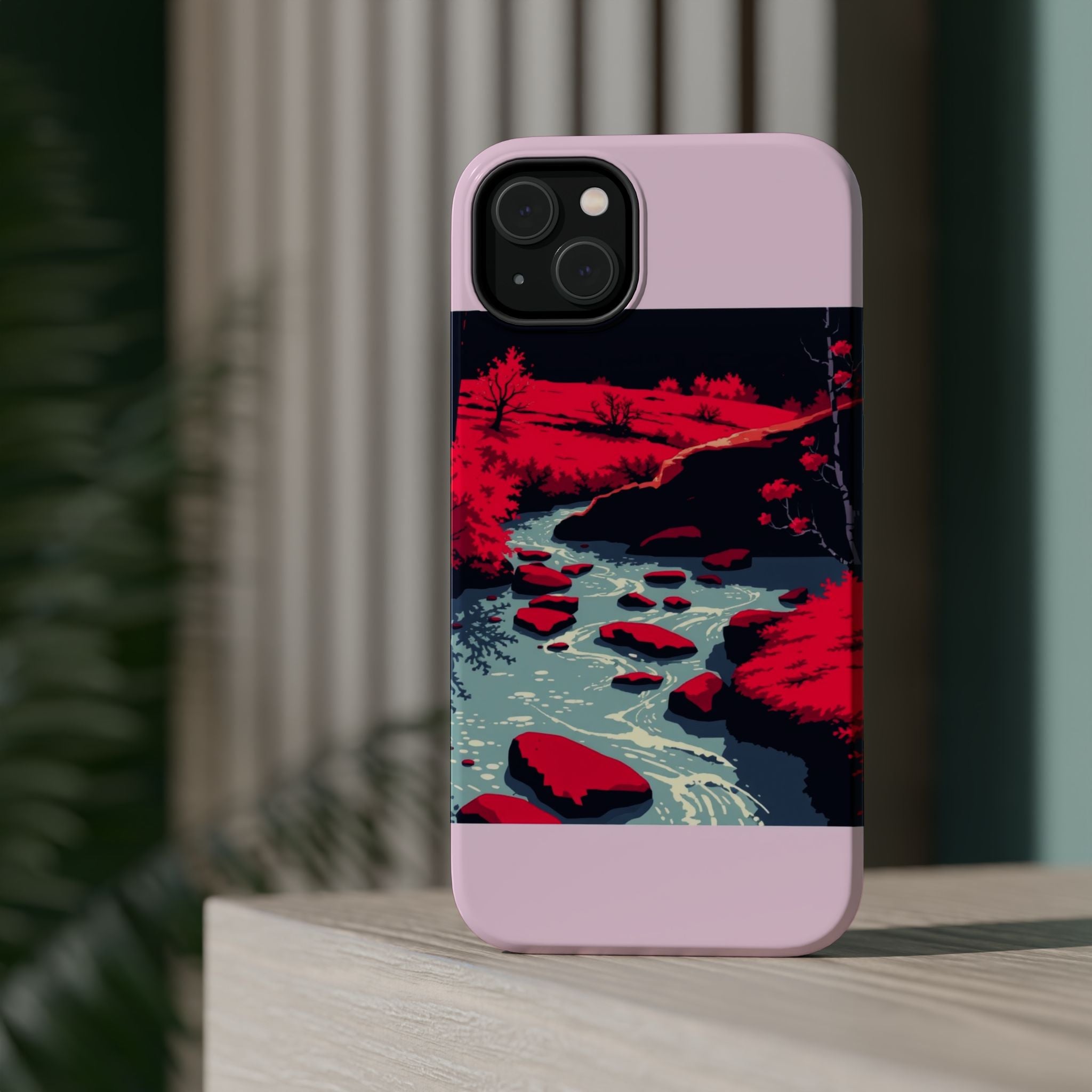 iPhone Spring Creek Cinematic Art 13 Slim Everyday Designer Case · iPhone Case