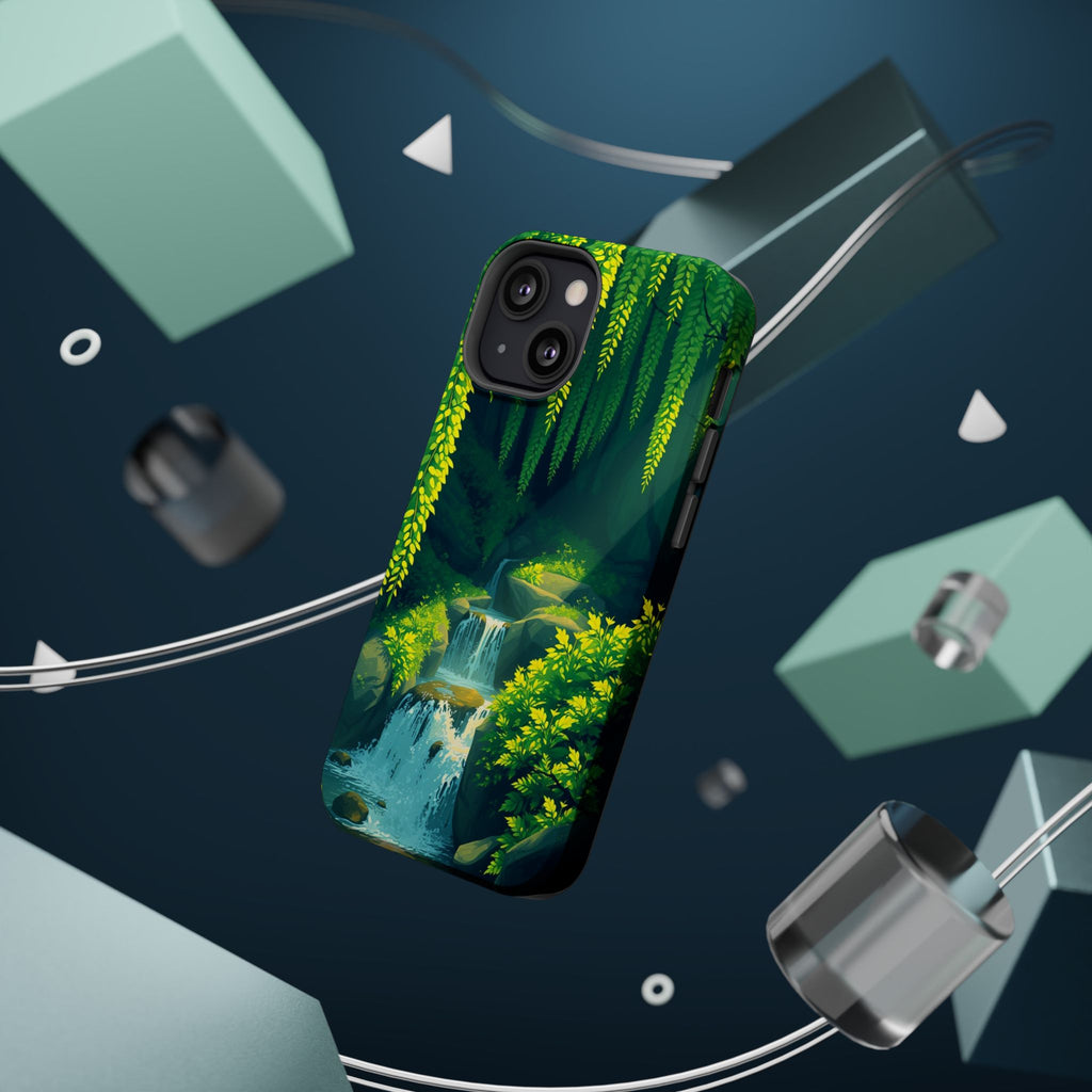 iPhone Earthy Wisteria Cascade Design Slim Everyday iPhone 13 Designer · iPhone