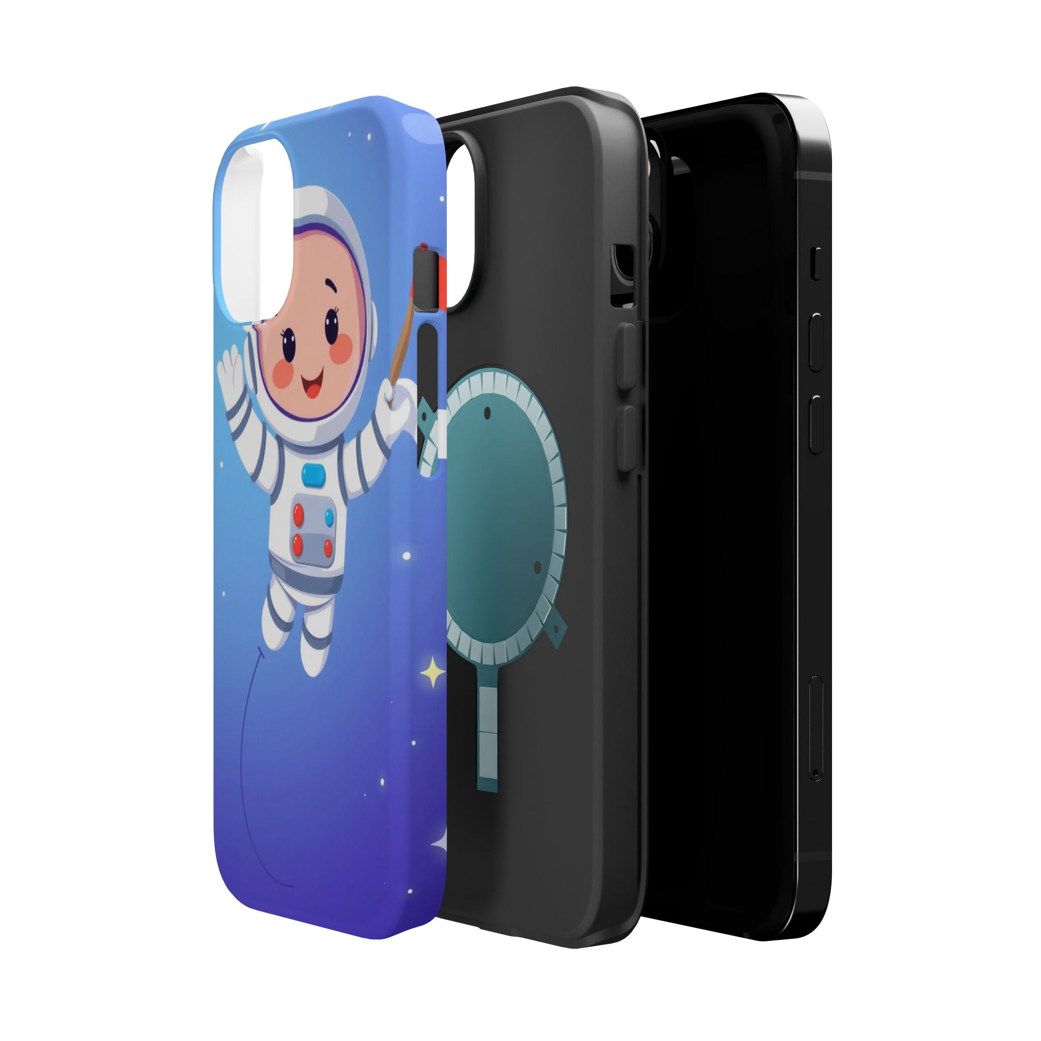 iPhone Cute Astronaut Floating Kids Fun iPhone Phone Case Gift Slim · iPhone Cas