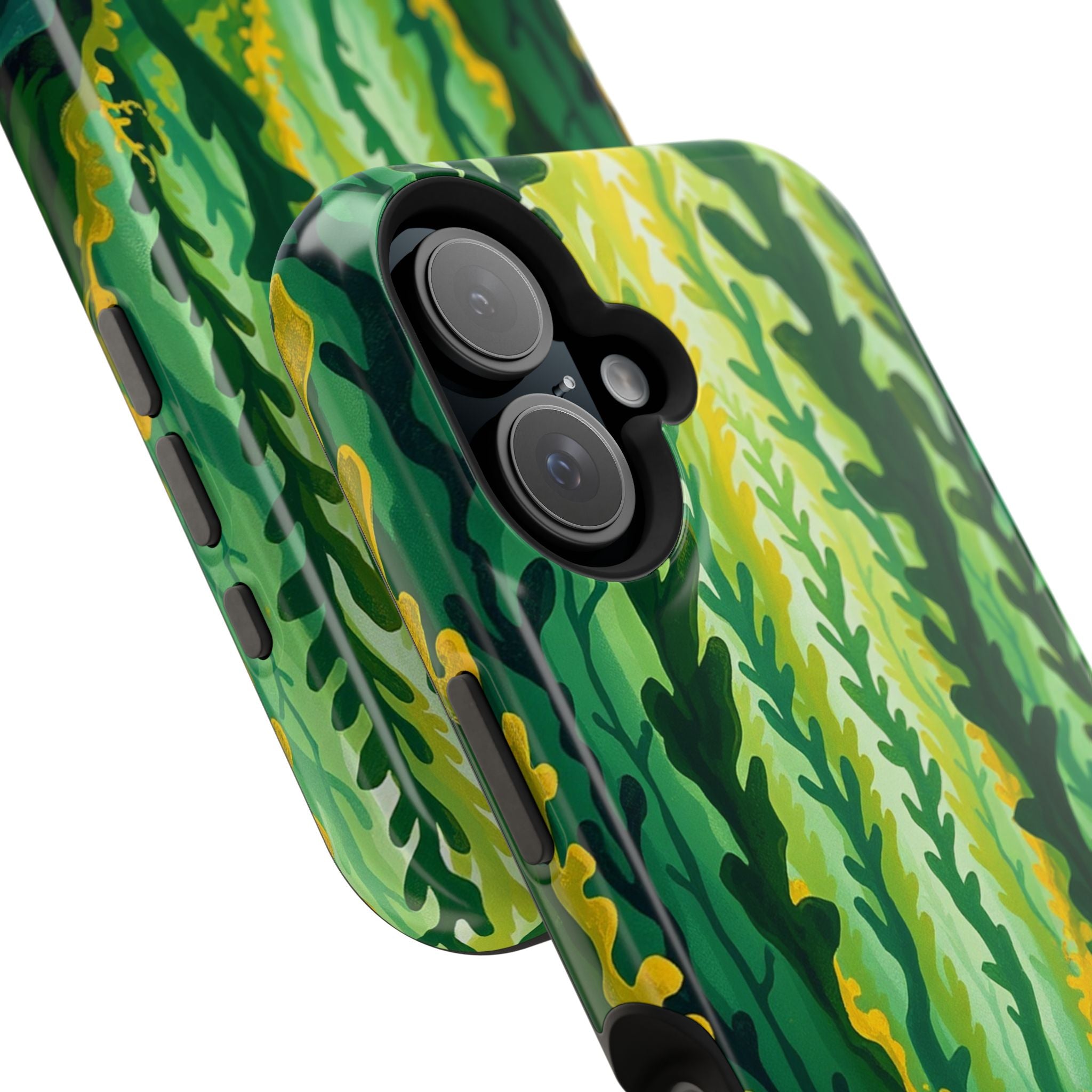 iPhone Kelp Forest Oil Painting Impressionist Slim iPhone Everyday · iPhone Case