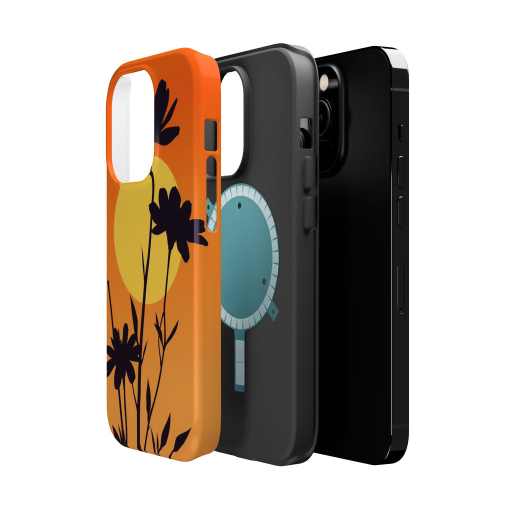 iPhone Vibrant Floral Silhouette Design Slim Everyday iPhone Designer · iPhone C