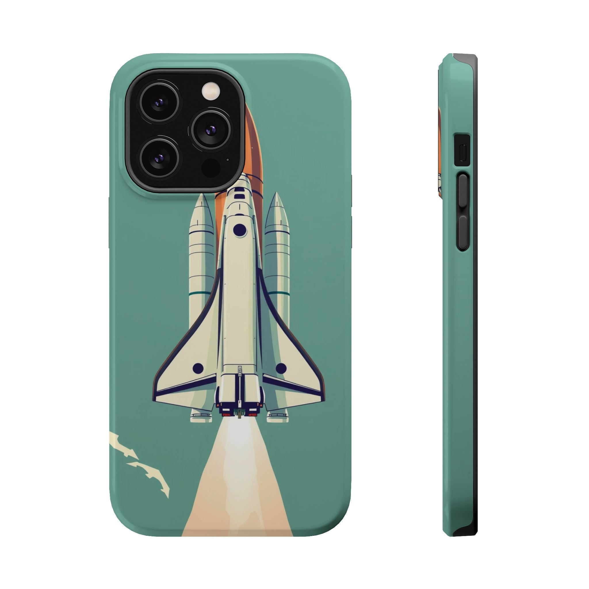 iPhone Retro Space Shuttle Cinematic Art Slim Everyday Designer Case · iPhone Ca